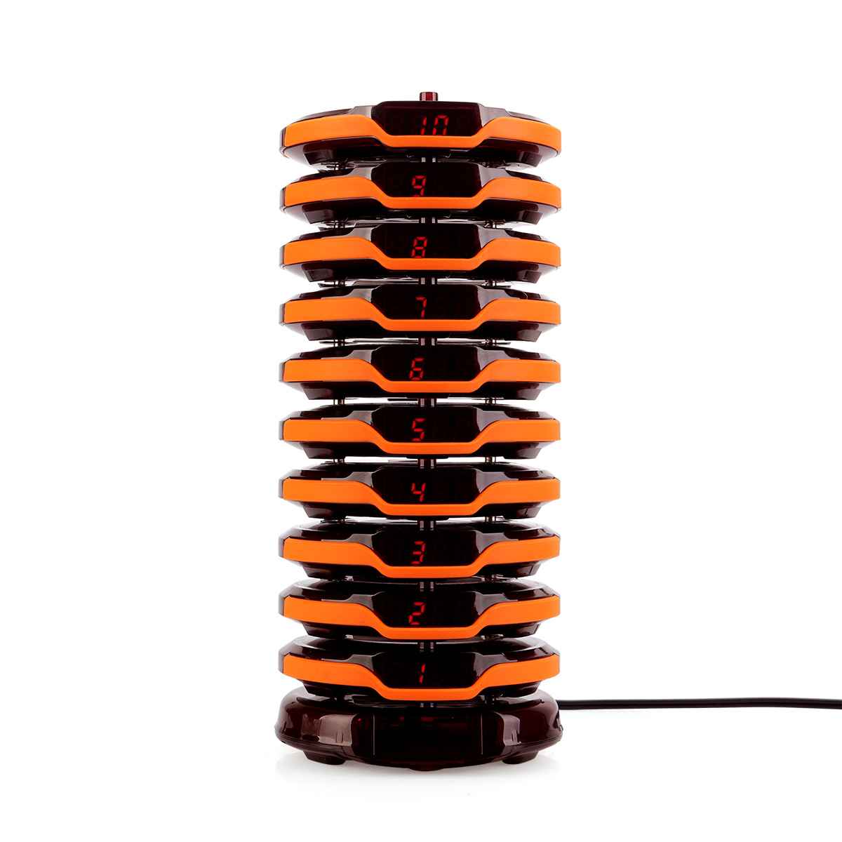 Retekess TD156 Sistema Cercapersone Coaster IPX6 Impermeabile e a Lungo Raggio da 800 m per Ristoranti, Club, Bar, Resort, Catering, intrattenimento clienti