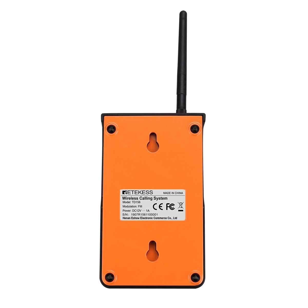 Retekess TD156 Sistema Cercapersone Coaster IPX6 Impermeabile e a Lungo Raggio da 800 m per Ristoranti, Club, Bar, Resort, Catering, intrattenimento clienti