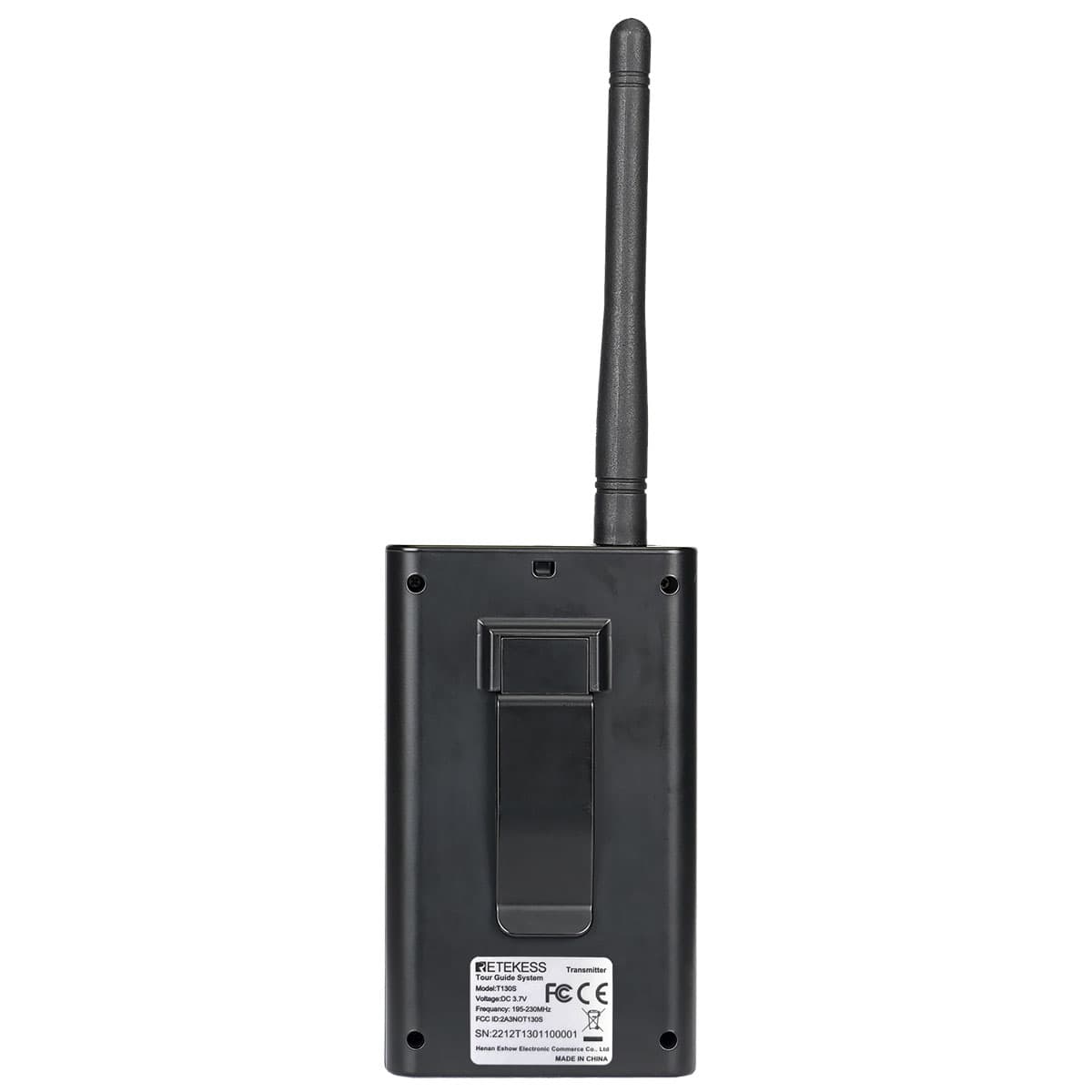 Retekess T130S T131S Radio Guida con Custodia, Adatto a Vari Scenari di Comunicazione Wireless come Viaggi e Visite in Fabbrica