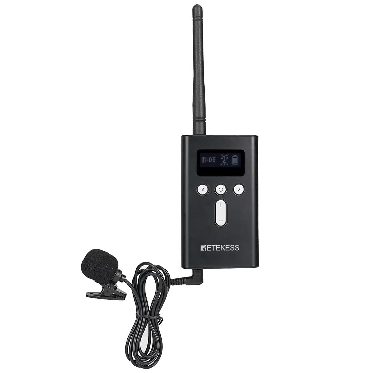 Retekess T130S T131S Radio Guida con Custodia, Adatto a Vari Scenari di Comunicazione Wireless come Viaggi e Visite in Fabbrica