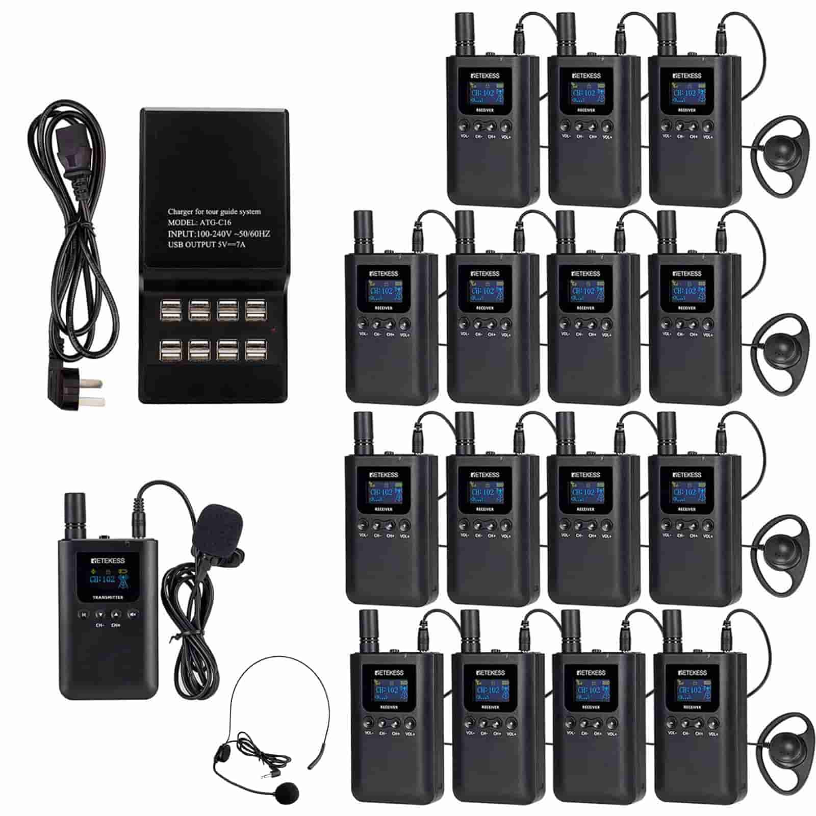 microfono-e-cuffie-per-guida-turistica-retekess-tt125-con-base-di-ricarica