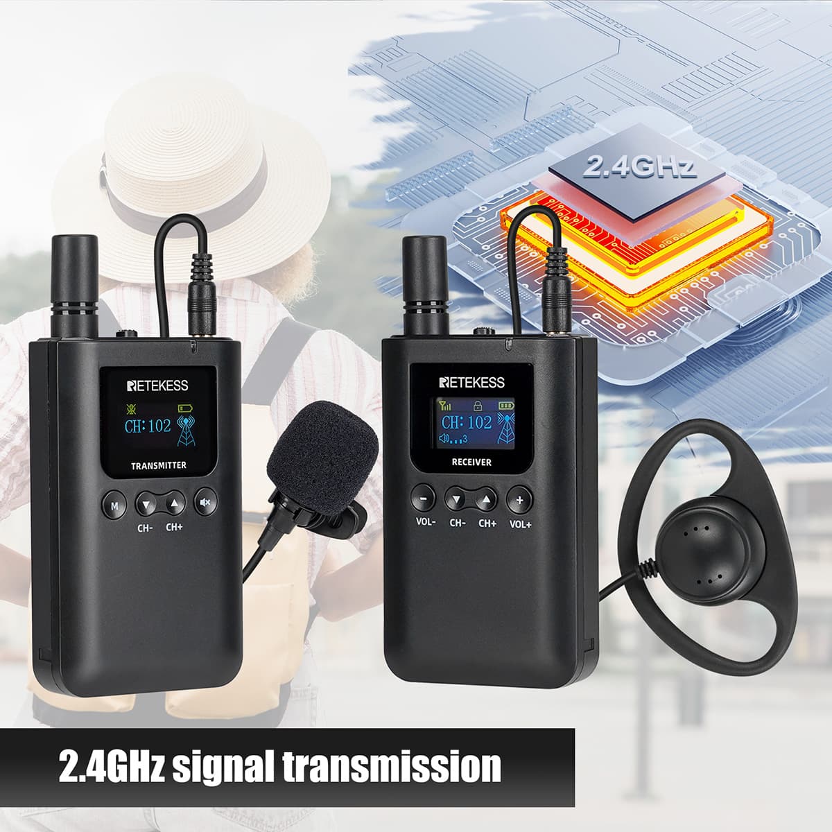 microfono-e-cuffie-per-guida-turistica-retekess-tt125-2.4ghz