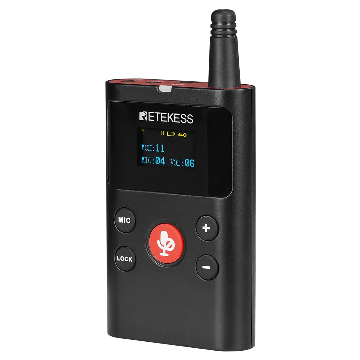 Retekess TT126 Cuffie da Turismo Bidirezionali, Adatte per la Comunicazione Bidirezionale in Fabbriche e Officine