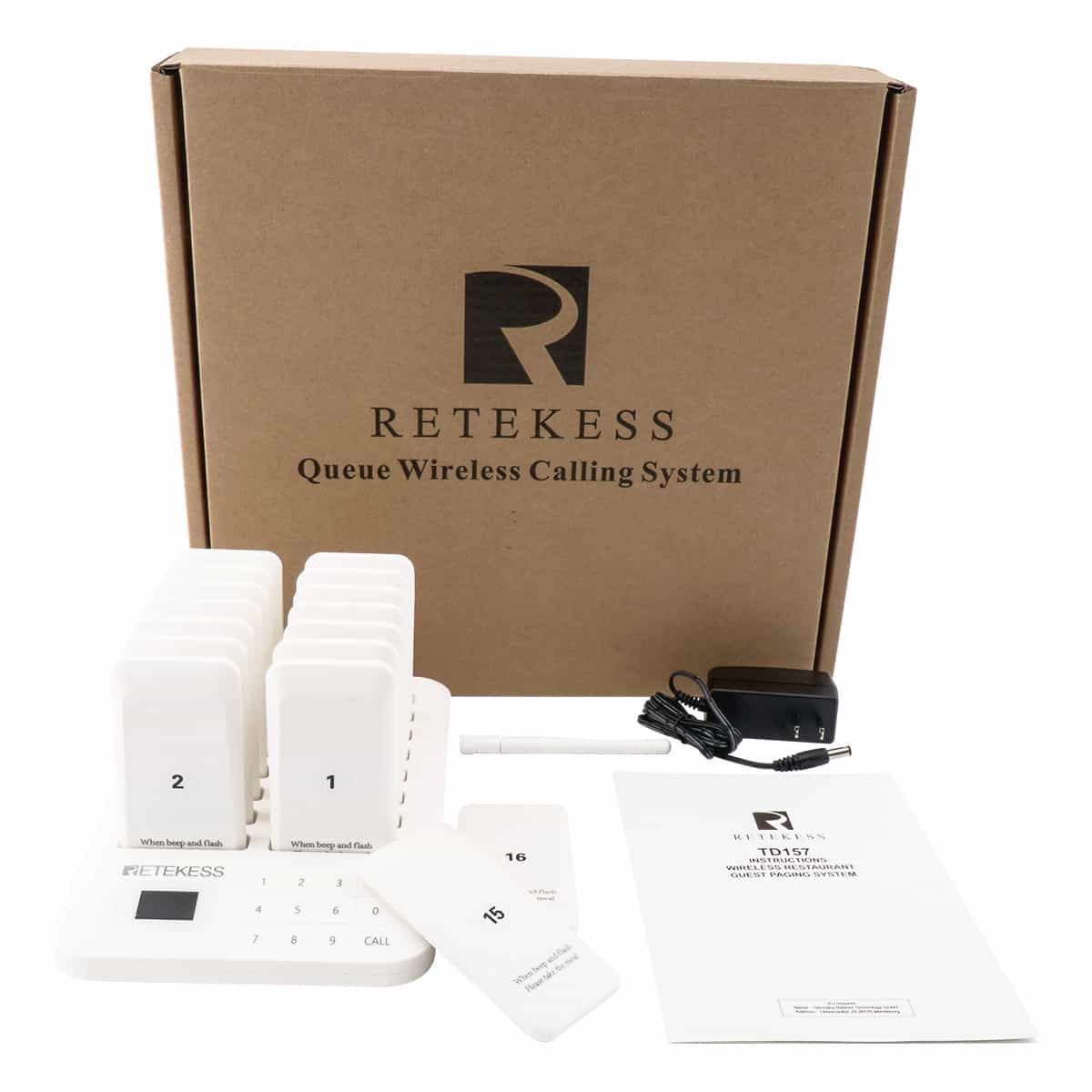 Retekess TD157 Sistema di Chiamata Cercapersone Wireless