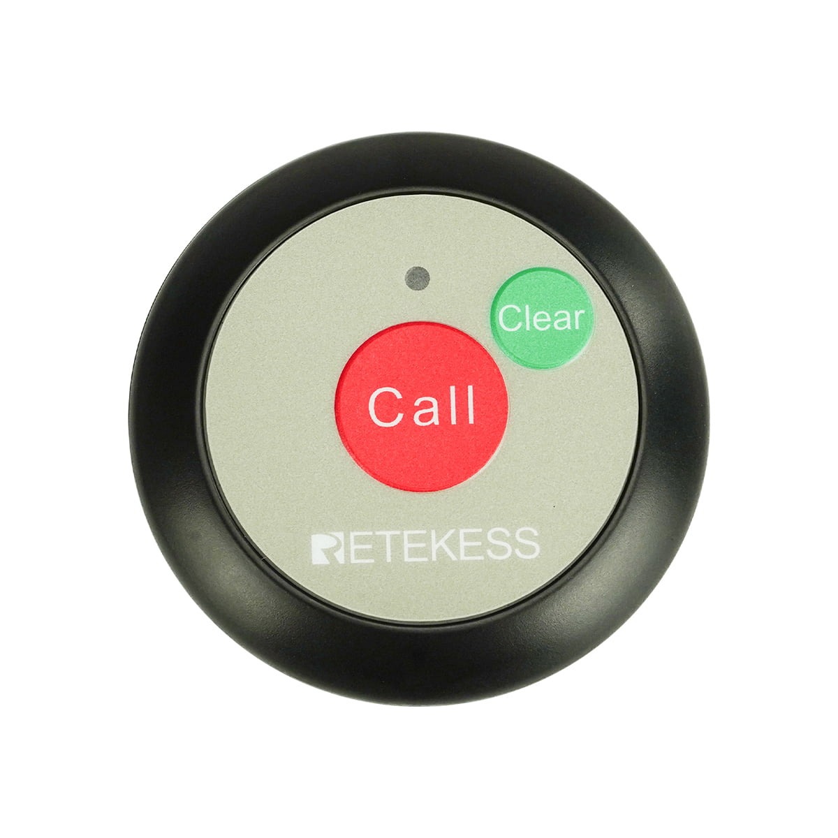 Sistema di Chiamata Ospedaliera Retekess TH107 Ricevitore Host con Pulsante di Chiamata a Due Tasti Impermeabile IP67 TH008 per Ospedale, Clinica, Casa di Cura