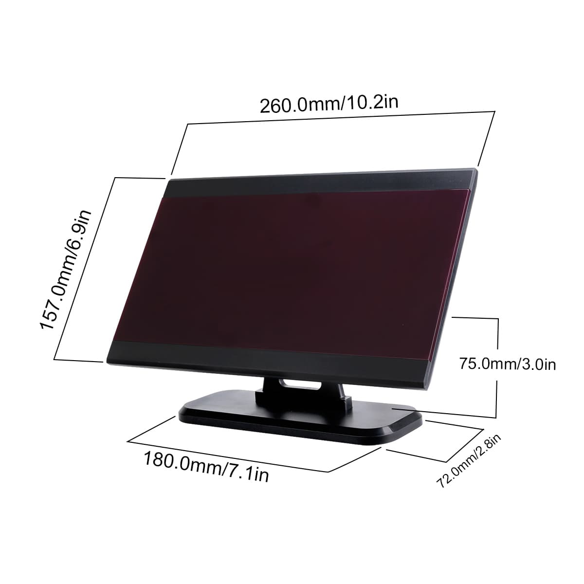 Sistema di Chiamata al Tavolo del Ristorante Retekess TD105 Ricevitore Display Pulsante di Chiamata T117 per F&B, Hotel