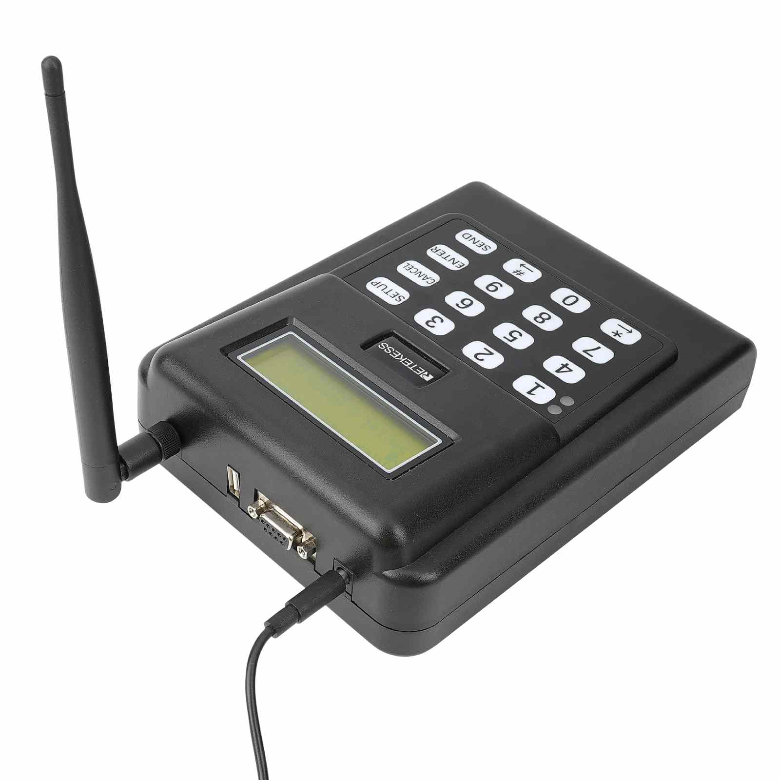 Retekess TD166 Sistema di paging a lungo raggio con cercapersone alfanumerico per produzione e magazzini