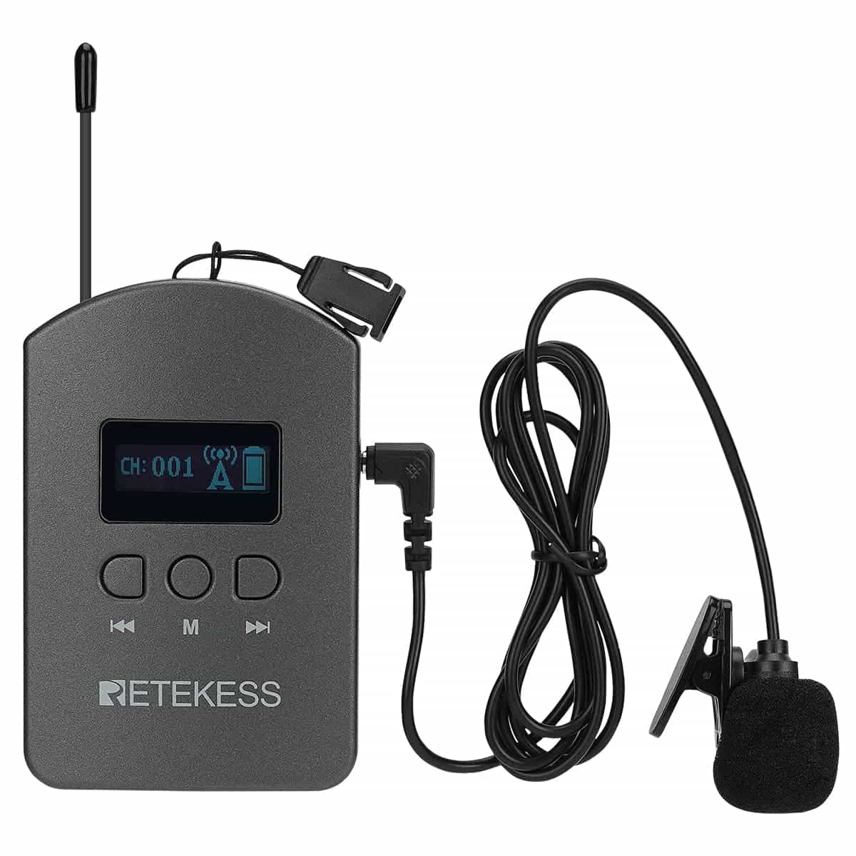 Retekess TT112 TT111 Radio Guida Turistica con Custodia di Ricarica a 32 Porte
