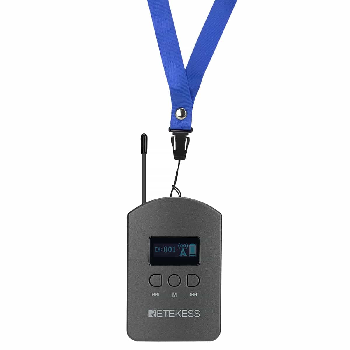 Retekess TT112 TT111 Radio Guida Turistica con Custodia di Ricarica a 32 Porte