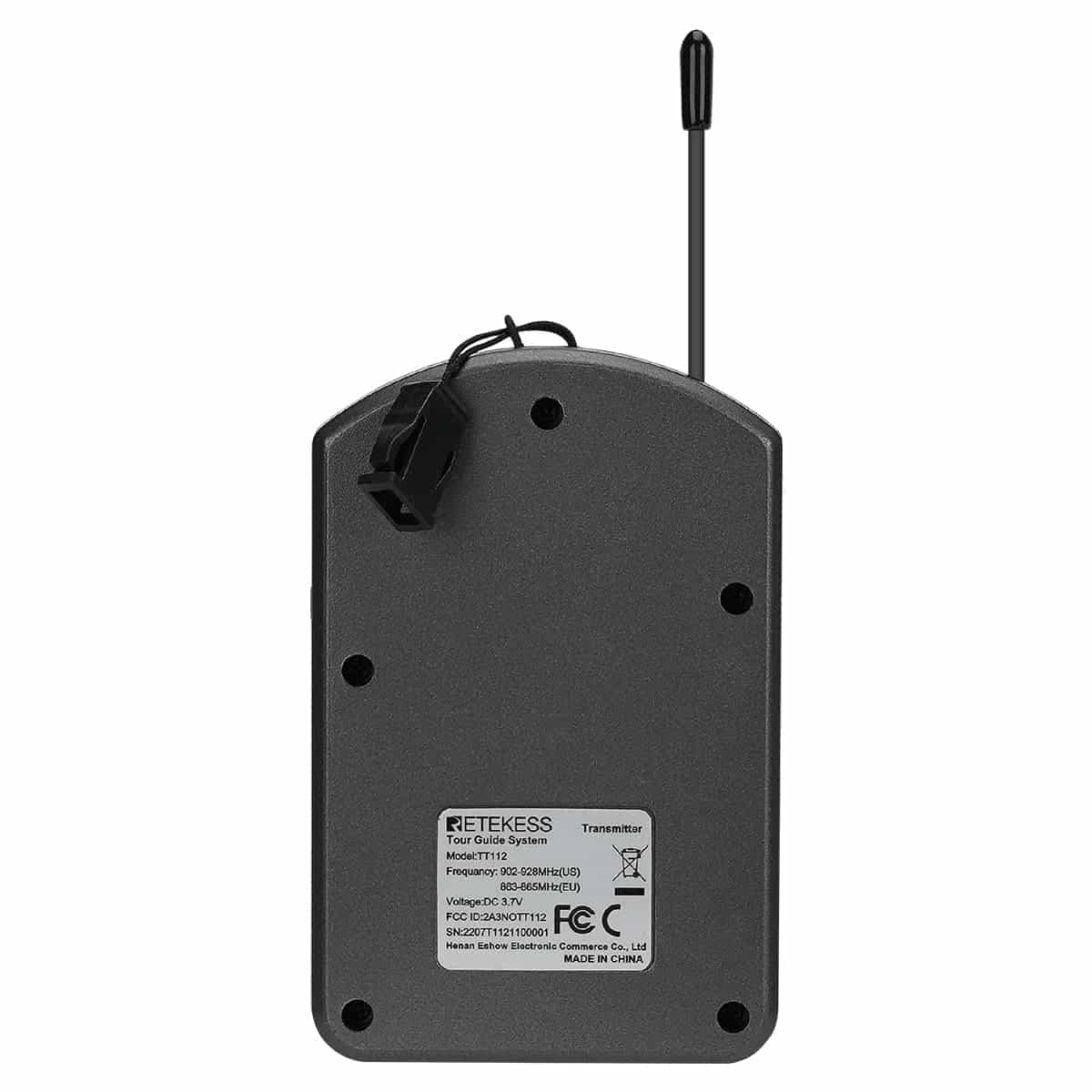 Retekess TT112 TT111 Radio Guida Turistica con Custodia di Ricarica a 32 Porte