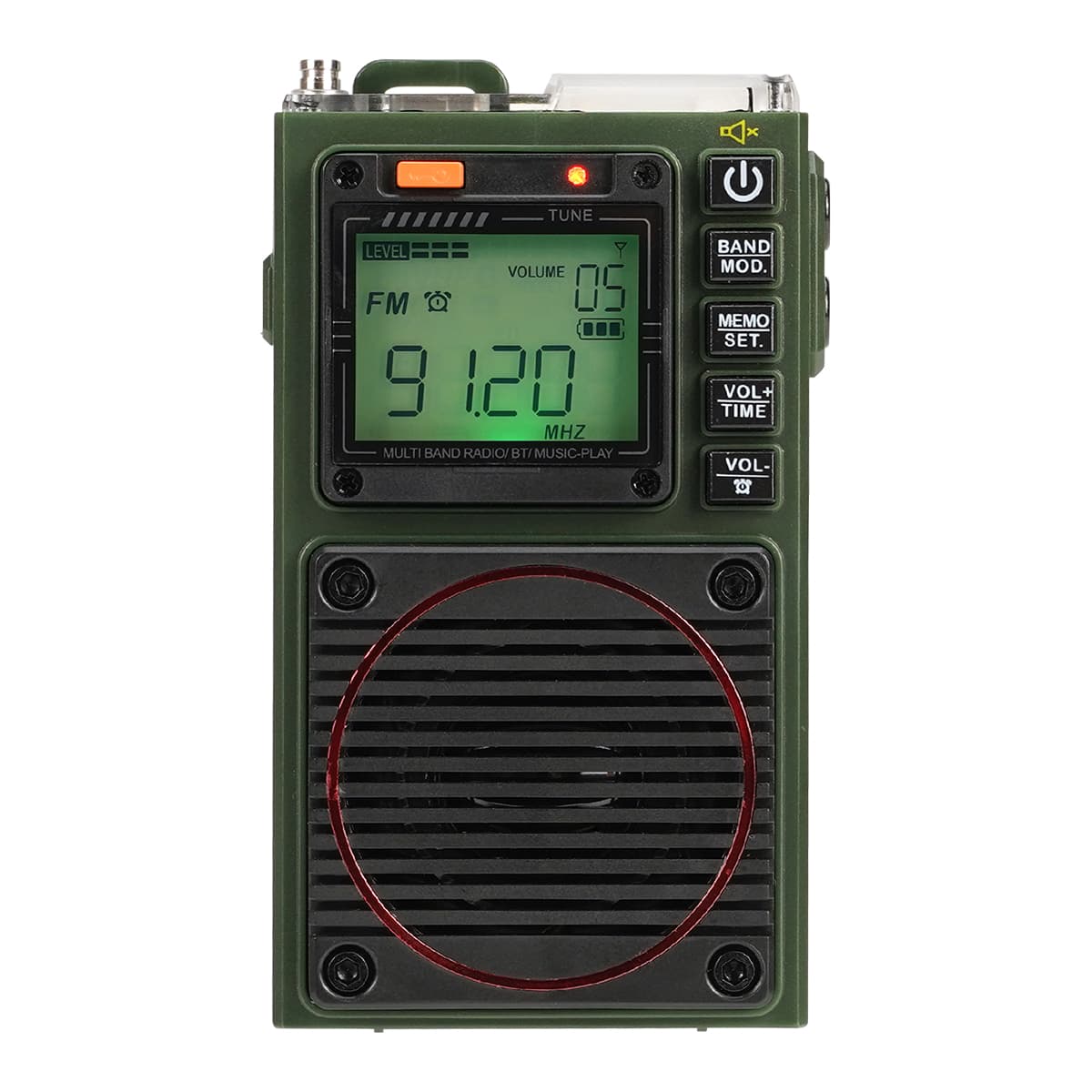 Retekess TR111 DSP Digital Display Bluetooth APP Controlled Multi-Band Radio Portatile Ham