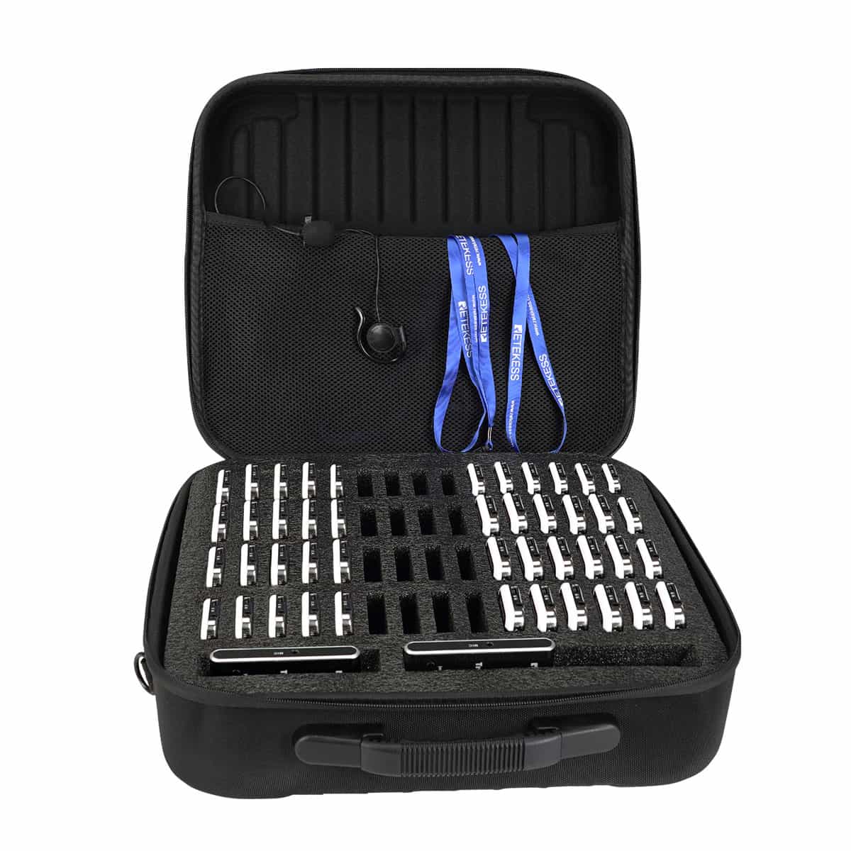 TT018 Custodia da trasporto con 60 porte per il sistema di guide turistiche T130, TT102, TT110