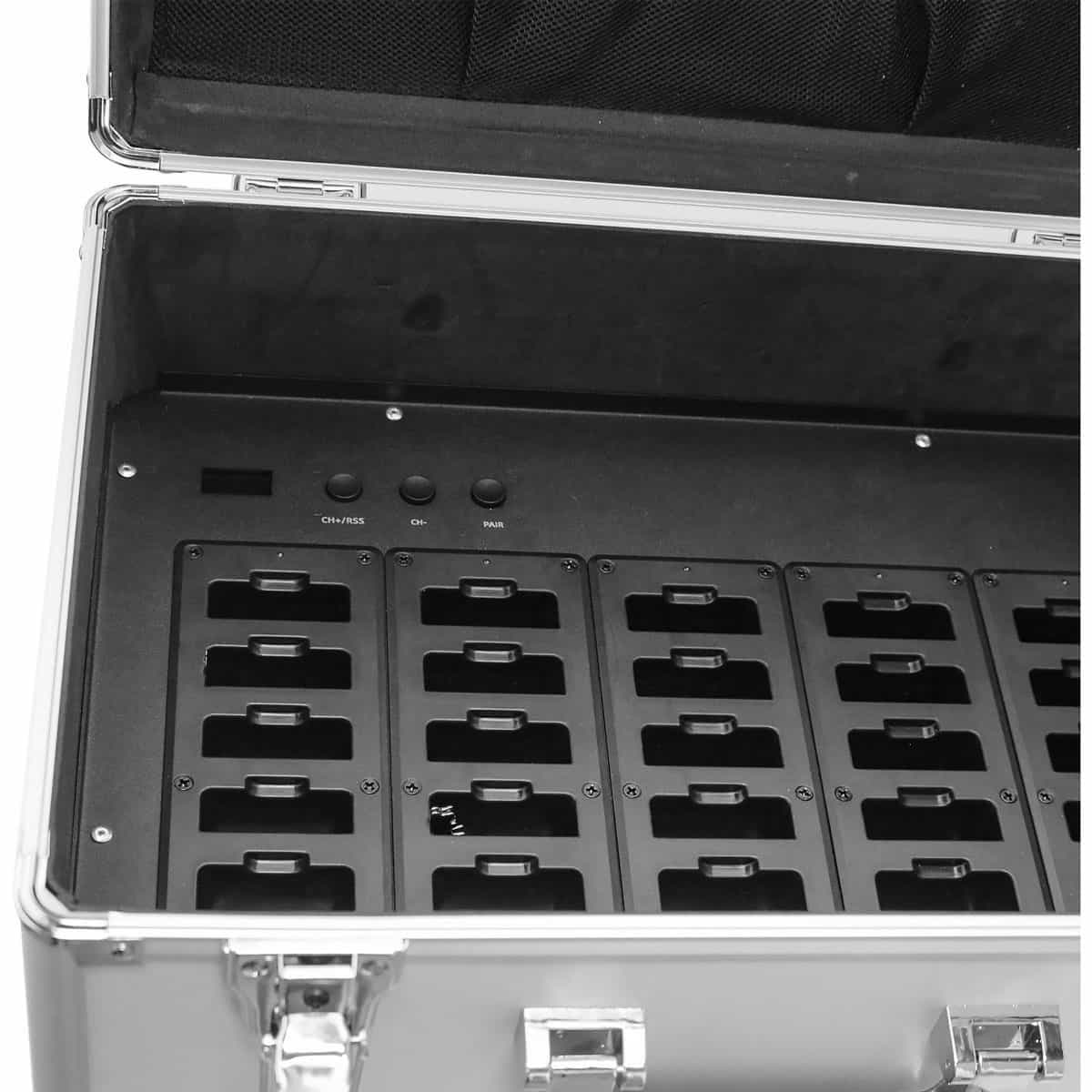 Casco per Tour in Pianta Retekess TT116 per Visite in Pianta, Tour di Impianti Di Produzione, Visita in Fabbrica con Custodia Di Ricarica a 30 Slot