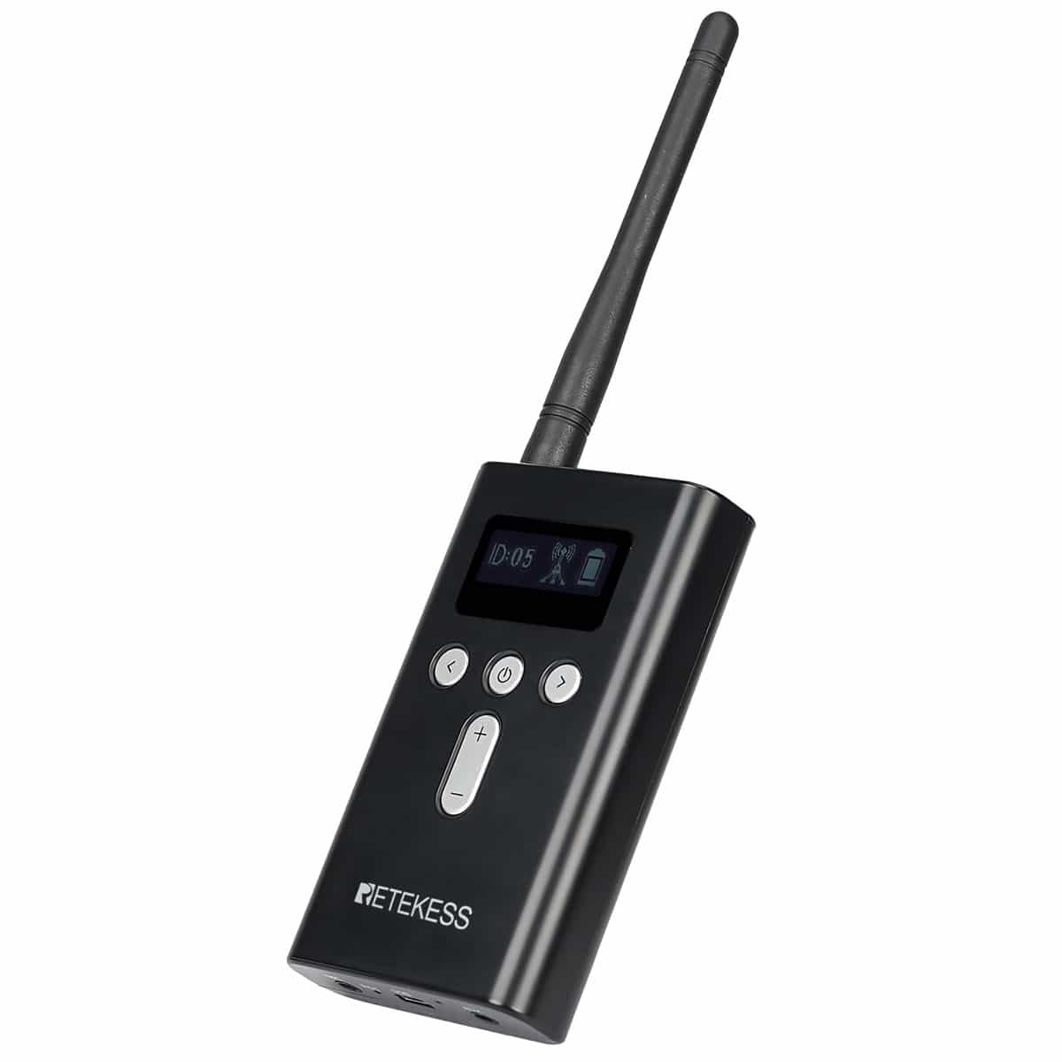 Retekes T130S Trasmettitore del Sistema di Guida Turistica, Batteria di Grande Capacità, Compatibile con il Ricevitore T131