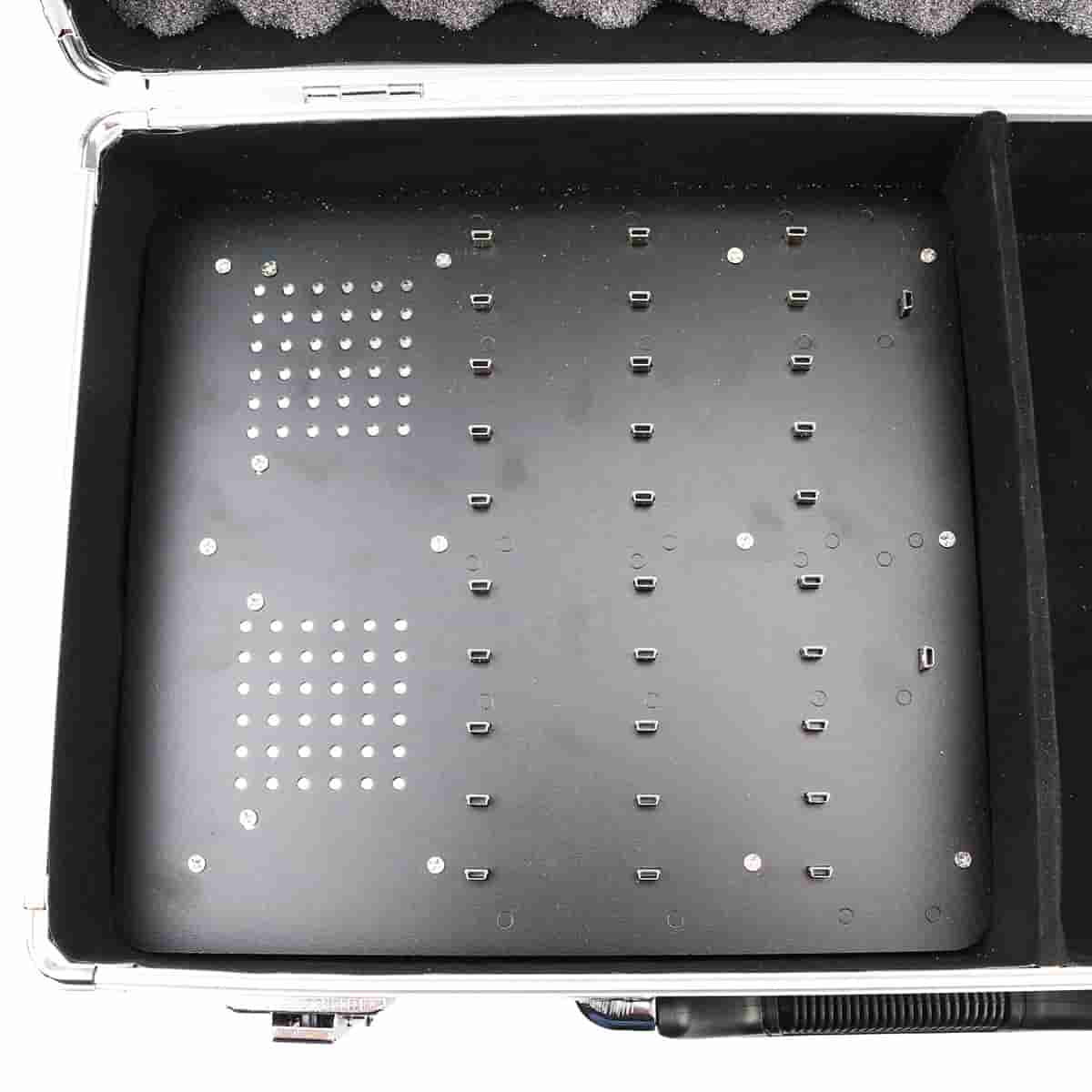 Retekess TT001 Box di Ricarica Portatile da 32 Slot, Adatto per Sistema di Guida Turistica T130-T131, T130S-T131S