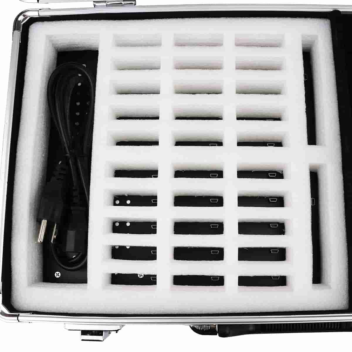 Retekess TT001 Box di Ricarica Portatile da 32 Slot, Adatto per Sistema di Guida Turistica T130-T131, T130S-T131S