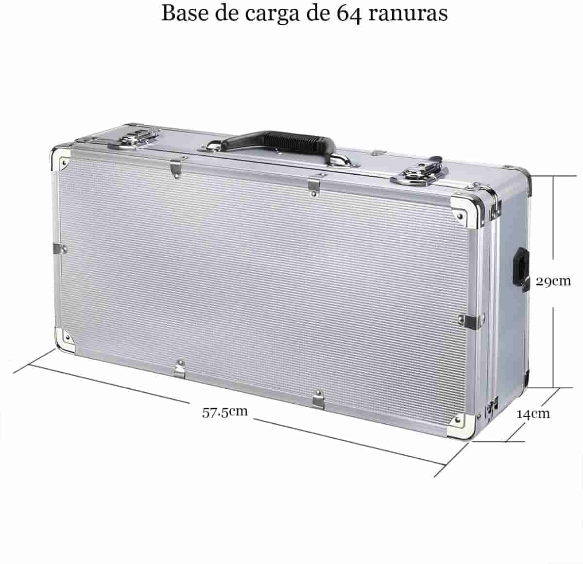 Retekess TT006 Custodia di Ricarica Portatile da 64 Slot, Adatta per il Sistema di Guida Turistica Wireless T130, T130S, TT106