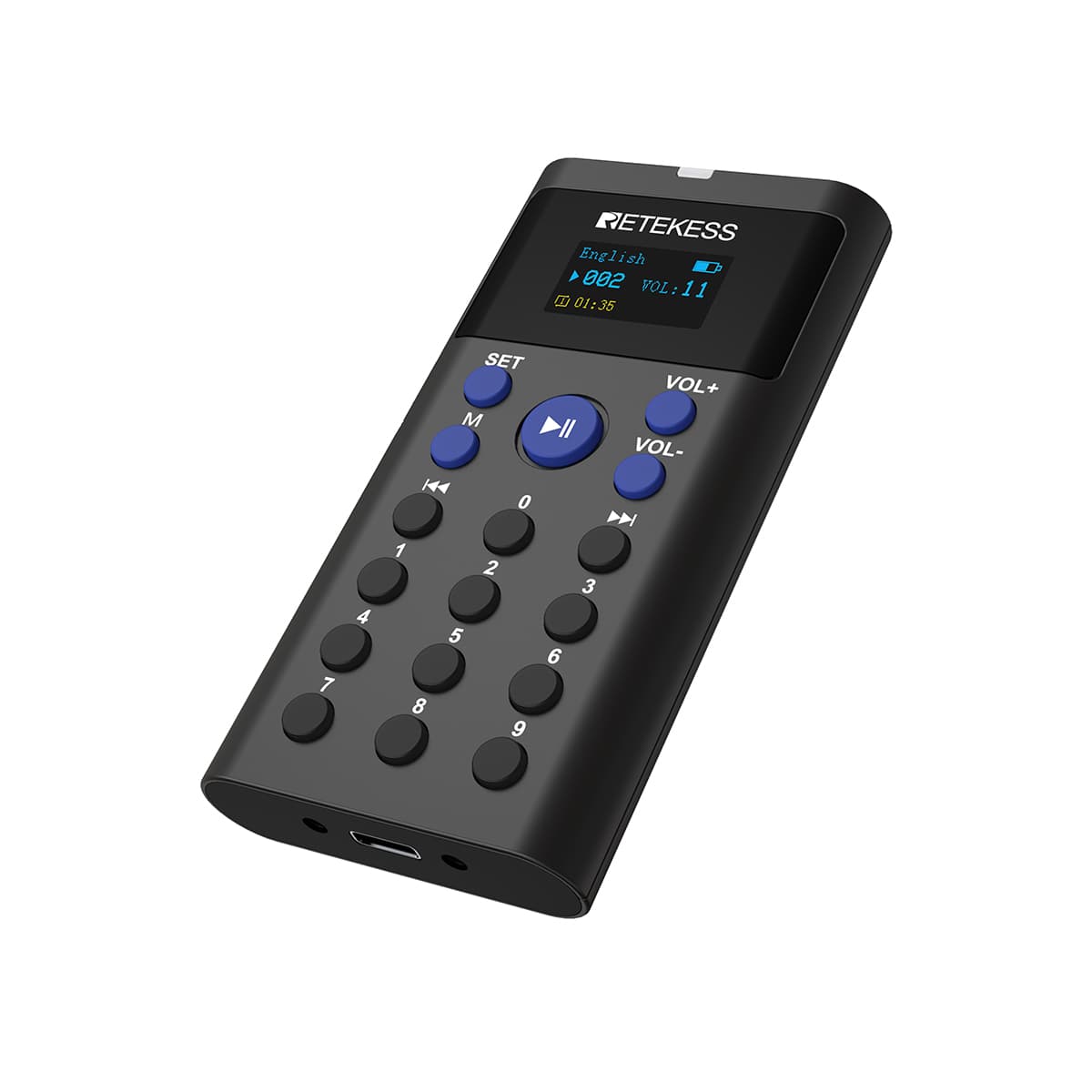 Retekess TT128 Sistema di tour autoguidato Guida audio per musei, sale espositive e luoghi di interesse turistico