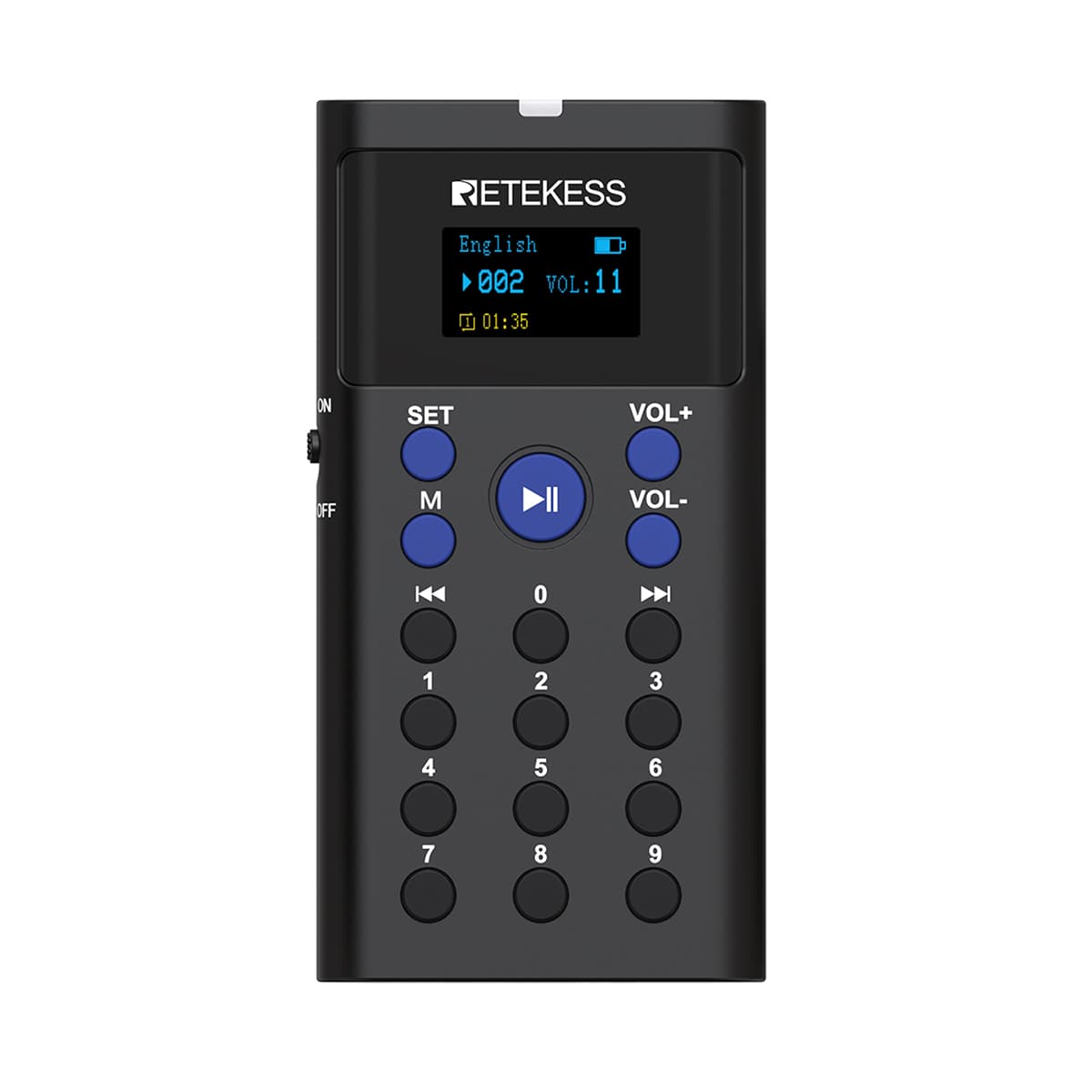 Retekess TT128 Sistema di tour autoguidato Guida audio per musei, sale espositive e luoghi di interesse turistico