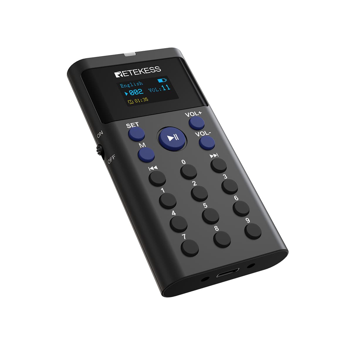 Retekess TT128 Sistema di tour autoguidato Guida audio per musei, sale espositive e luoghi di interesse turistico