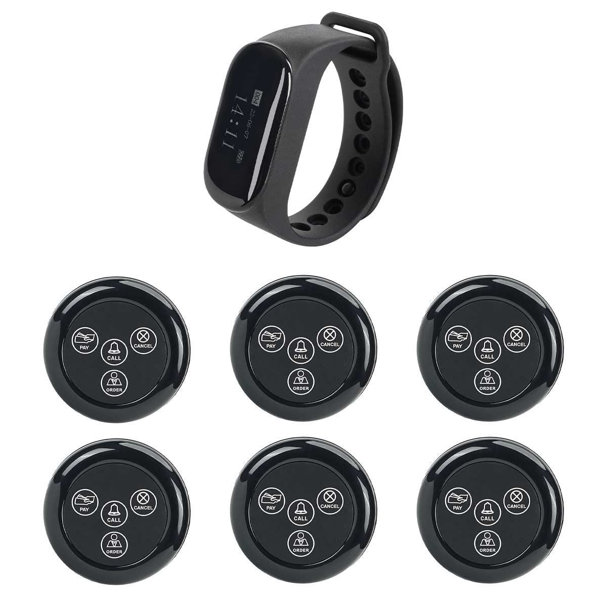 retekess-sistema-cercapersone-impermeabile-per-camerieri-td112-cercapersone-da-orologio-td032-4-pulsanti-6pz