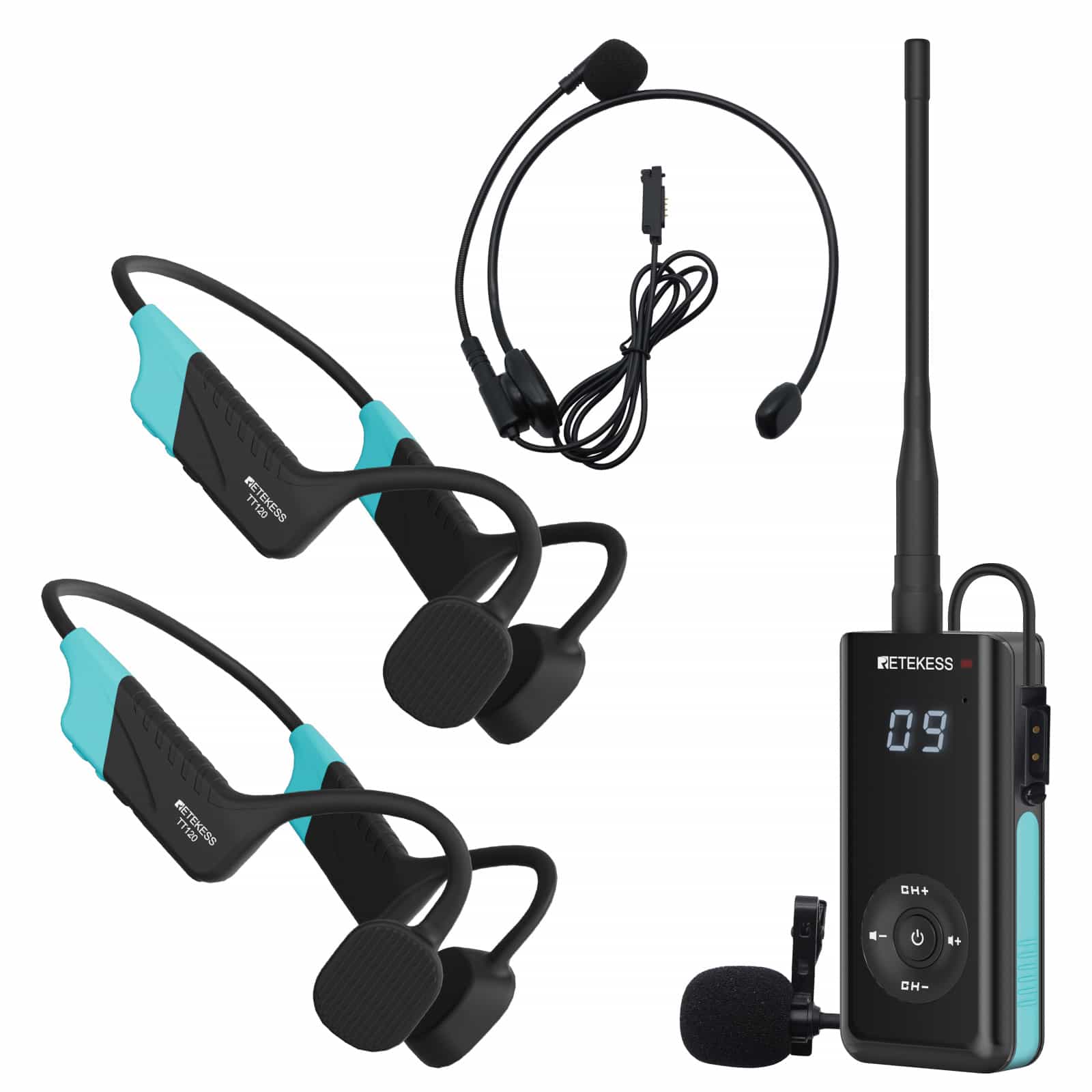 Sistemi Intercom per Sport Acquatici tra Allenatore e Atleta o Allievo TT120