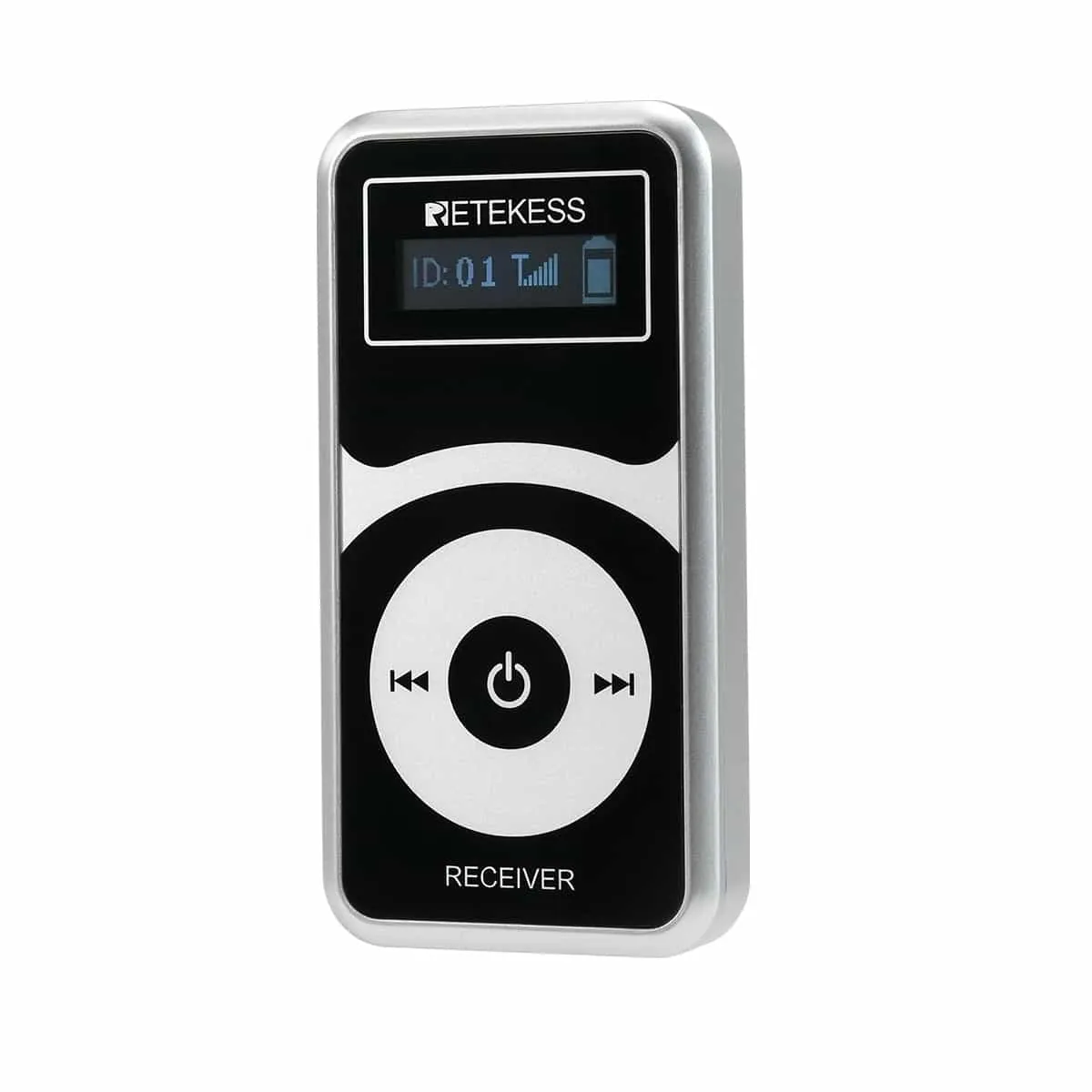 Retekes T131P Ricevitore del Sistema Tourguide, Batteria in Standby Fino a 36 Ore