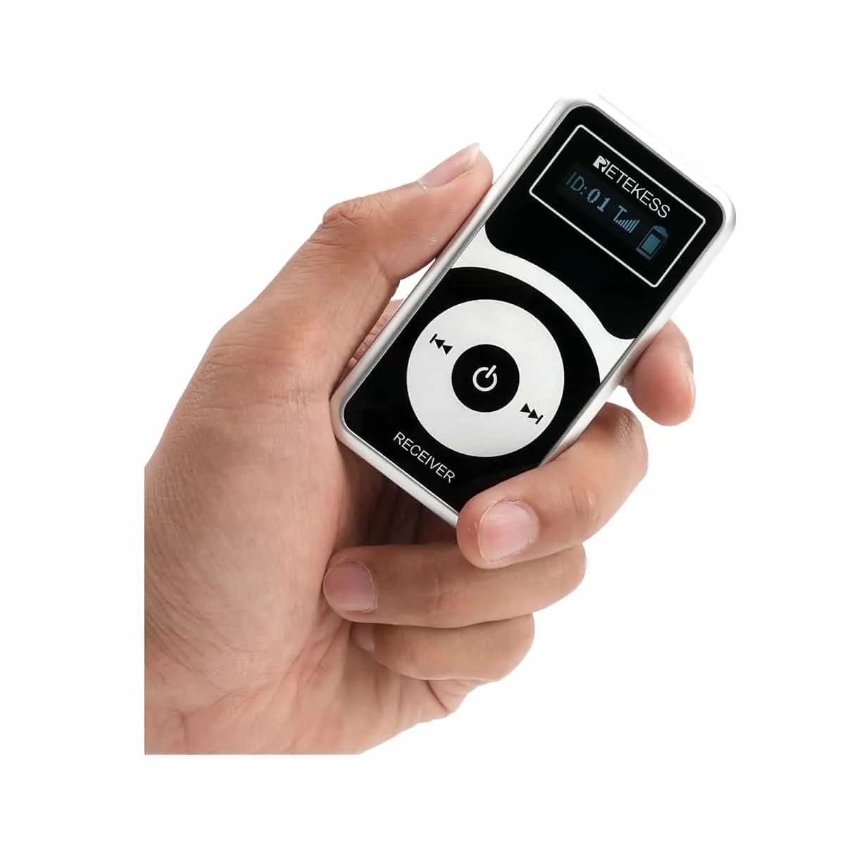 Retekes T131P Ricevitore del Sistema Tourguide, Batteria in Standby Fino a 36 Ore