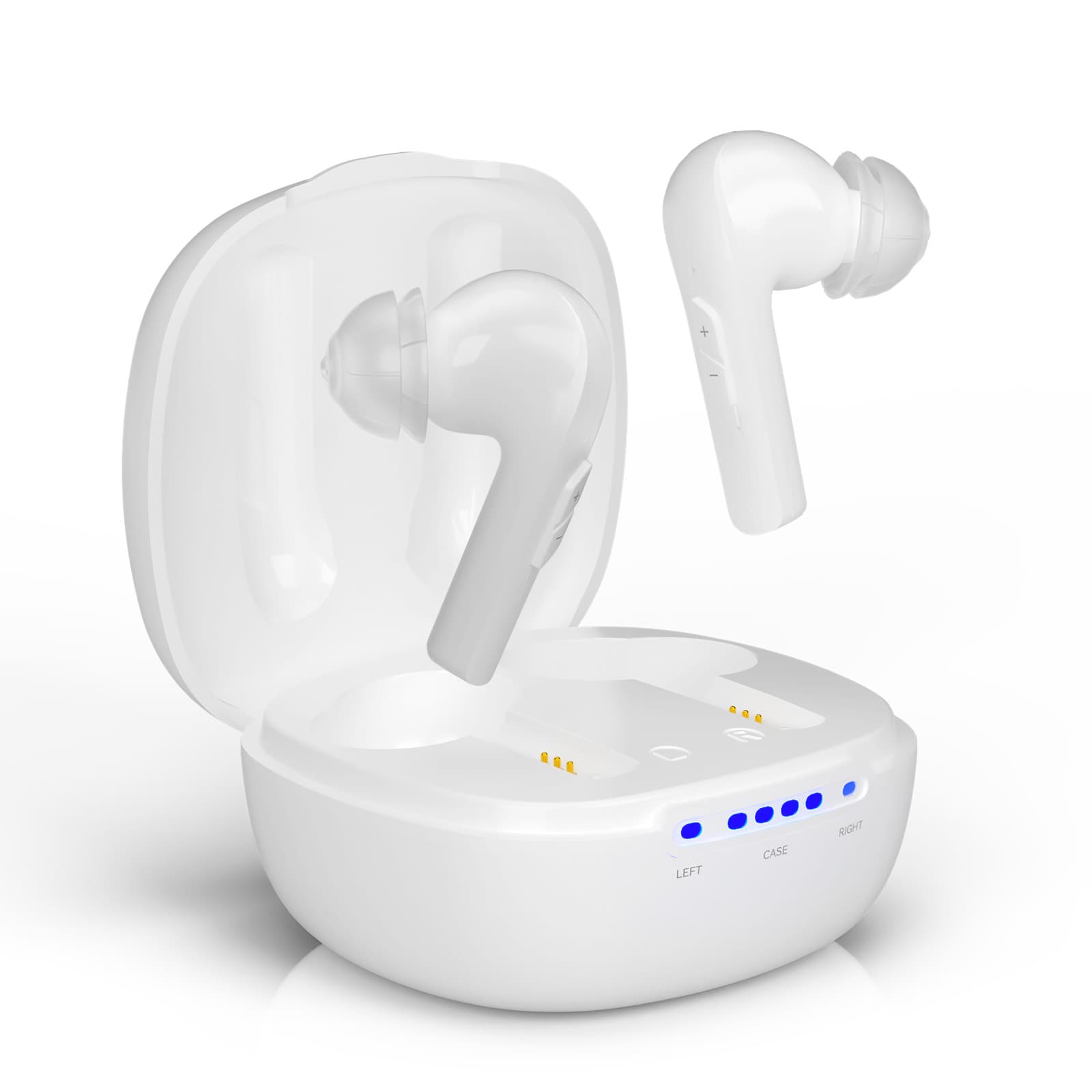 Apparecchio Acustico TWS Bluetooth, Conveniente, Autoadattante e da Banco