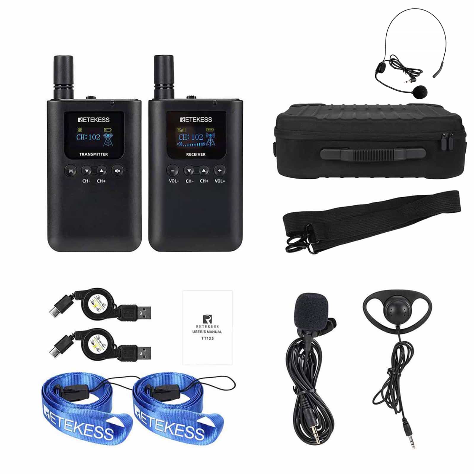 TT125 Whisper per Guide Turistiche Batteria a Lunga Durata