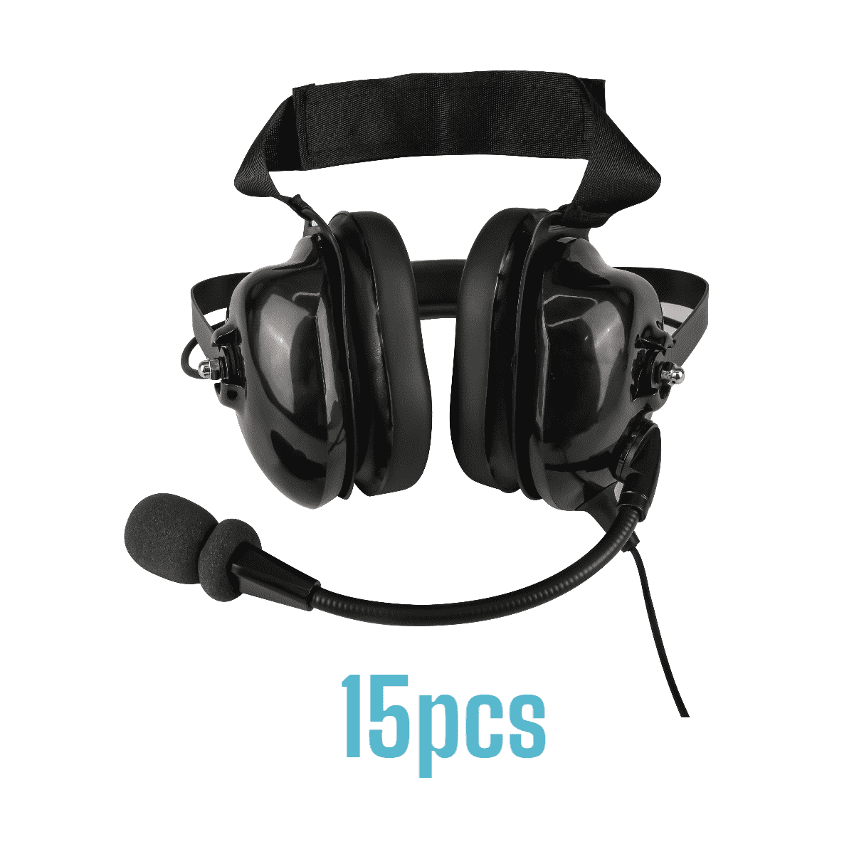 TT034 Cuffie Over-ear con Cancellazione del Rumore di Fabbrica per Sistemi di Guida Turistica Wireless