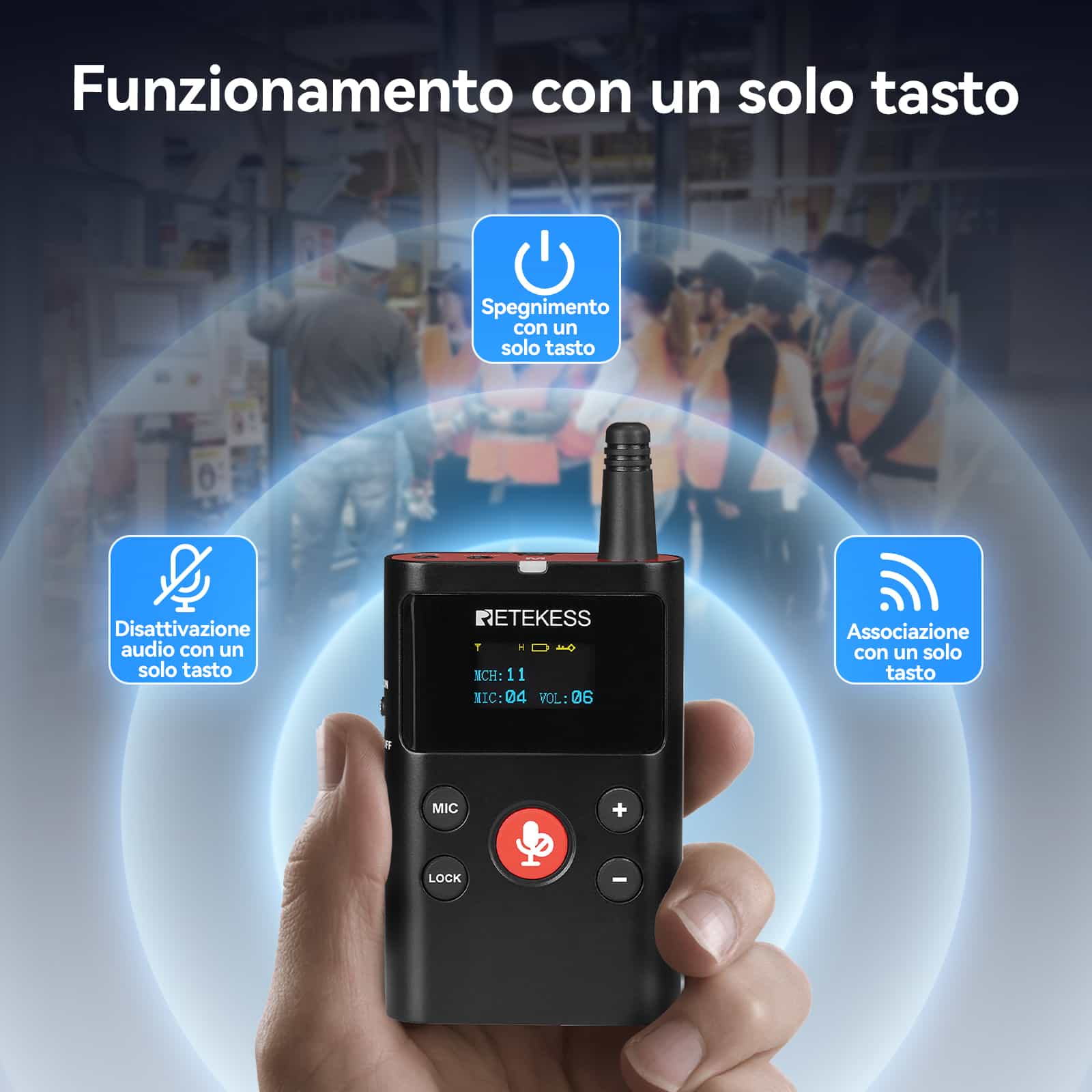 TT126 TT034 Sistema di Guida Turistica Bidirezionale Presentazione di Fabbrica Sulle Soluzioni di Riduzione del Rumore