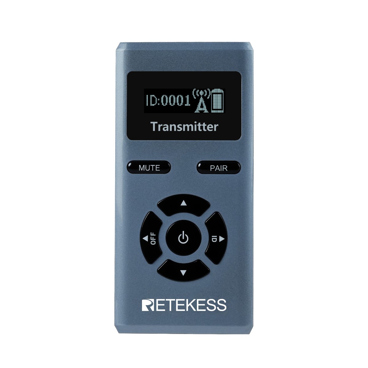 TT106S Ricevitore con gancio auricolare per sistema di guida turistica wireless Retekess