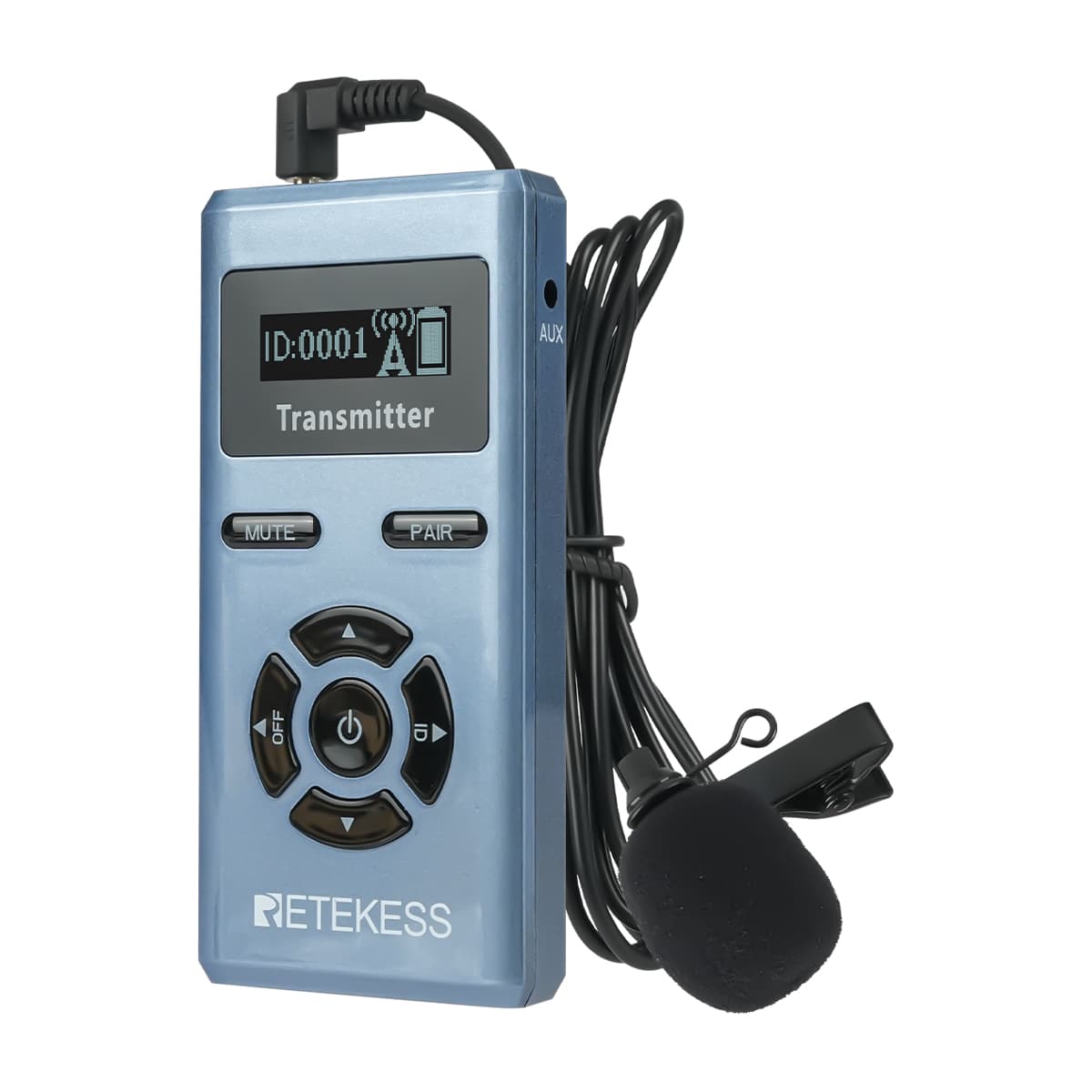 Retekess TT106S Trasmettitore Portatile Wireless per Guide Turistiche