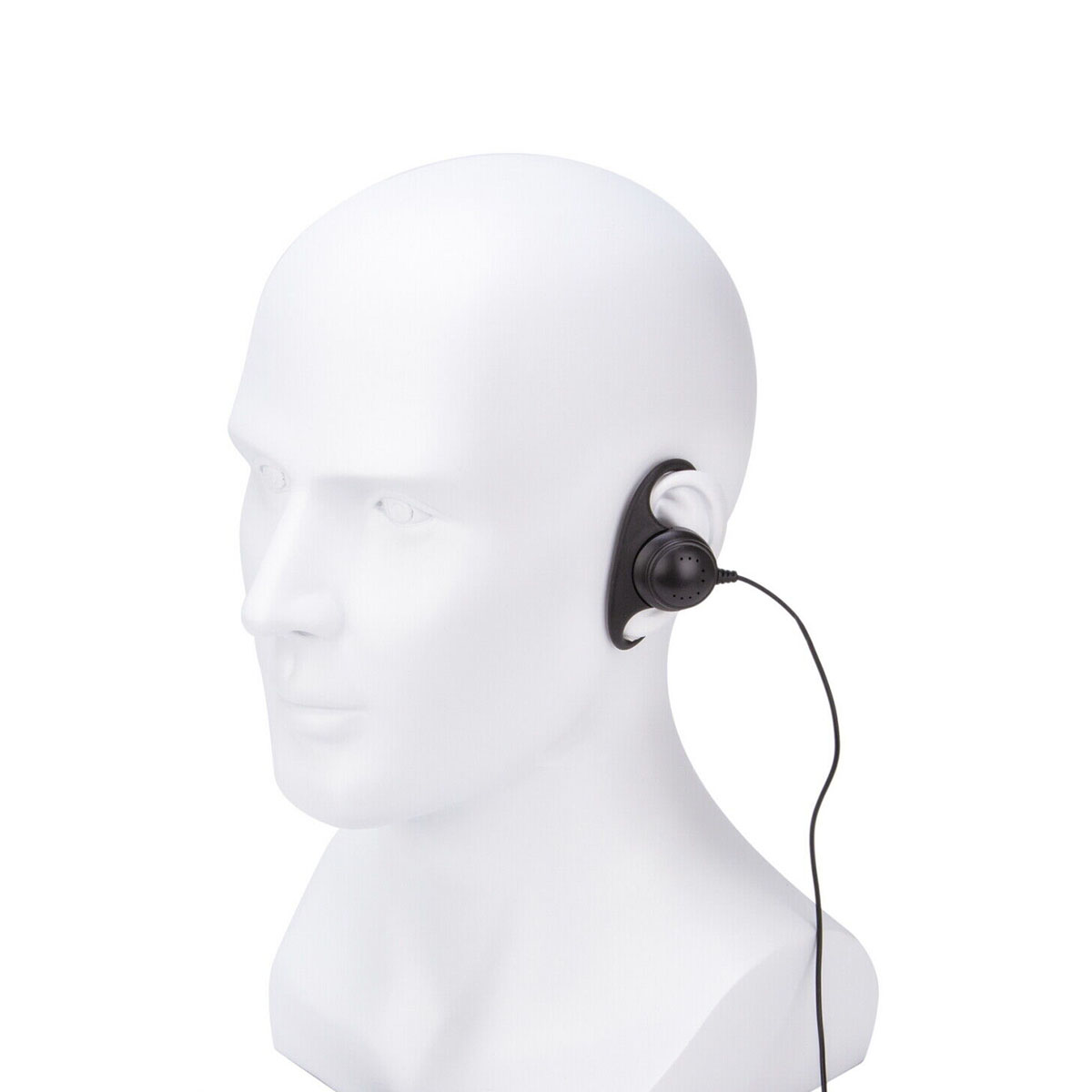 Retekess TT028 Auricolare con gancio auricolare a forma di D da 3,5 mm, per ricevitore del sistema di guida turistica