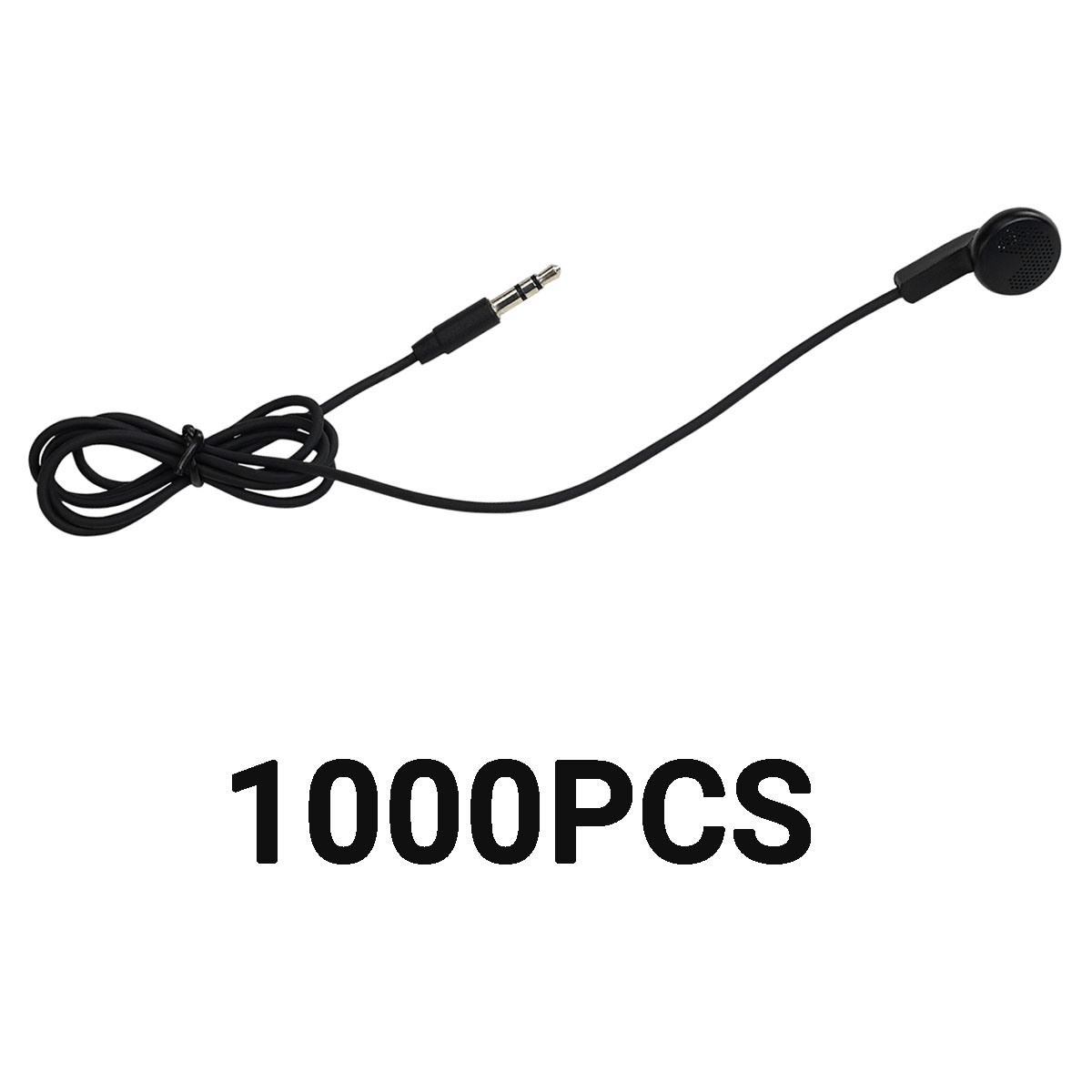 TT019 Auricolari Monouso Universali in-ear Monofacciali con Jack Audio da 3,5 mm per Ricevitore Guida Turistica