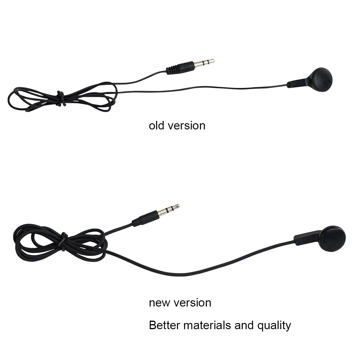 TT019 Auricolari Monouso Universali in-ear Monofacciali con Jack Audio da 3,5 mm per Ricevitore Guida Turistica