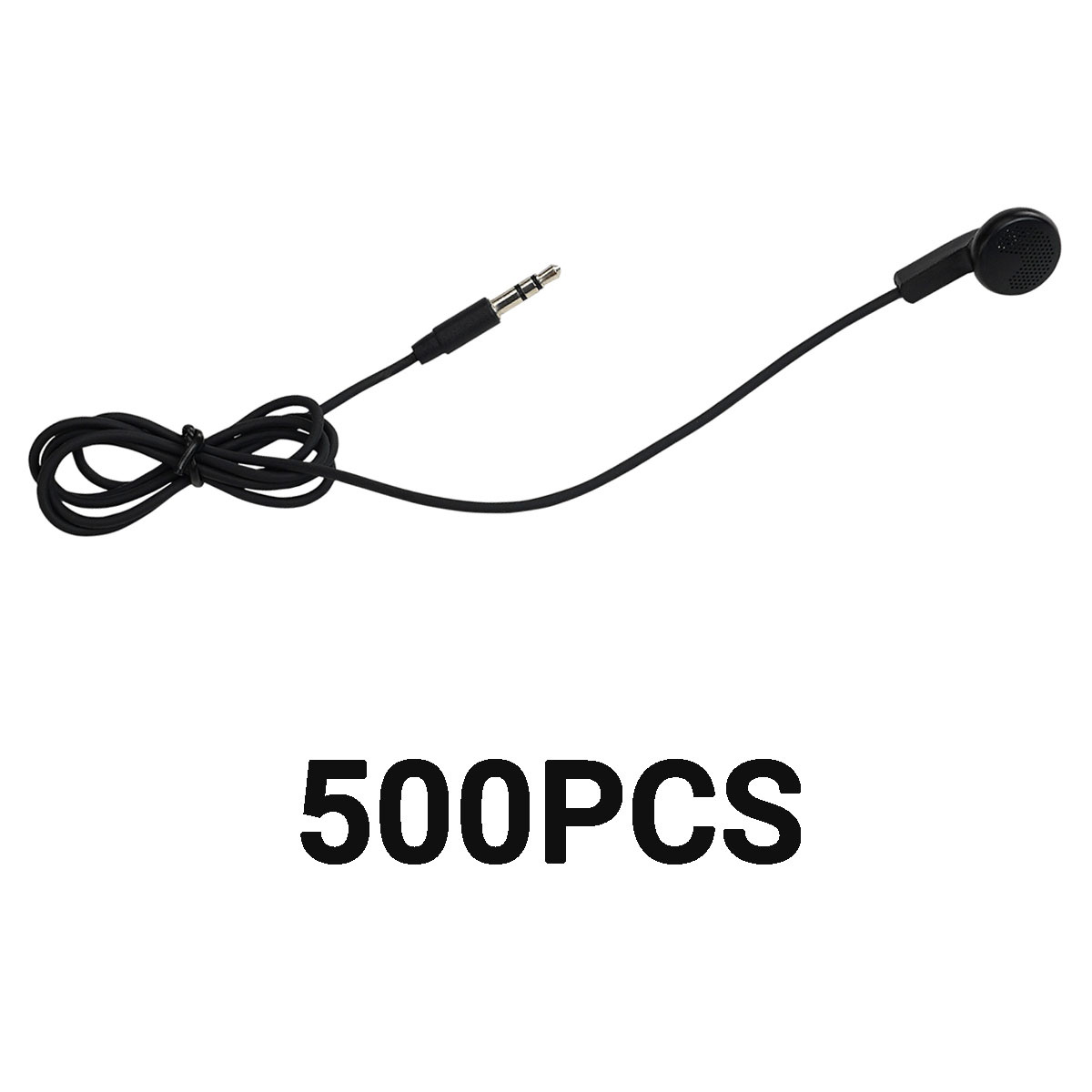 TT019 Auricolari Monouso Universali in-ear Monofacciali con Jack Audio da 3,5 mm per Ricevitore Guida Turistica