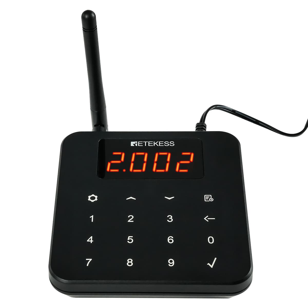 TD186 Tastiera Trasmittente per Sistema di Chiamata Impilabile per Ristoranti