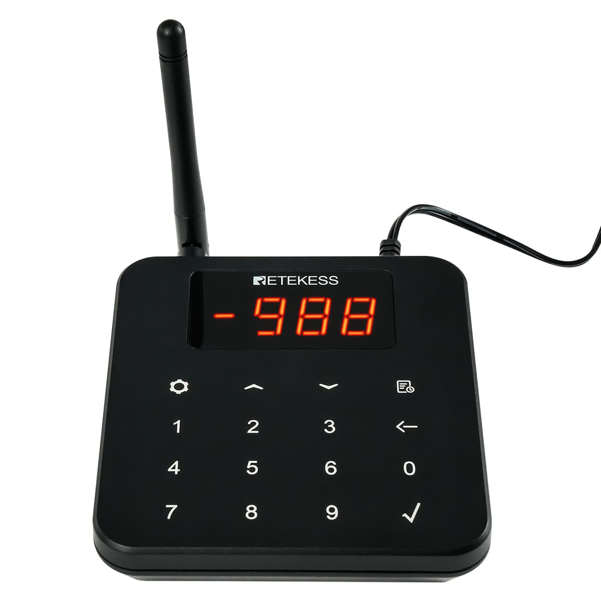 TD186 Tastiera Trasmittente per Sistema di Chiamata Impilabile per Ristoranti