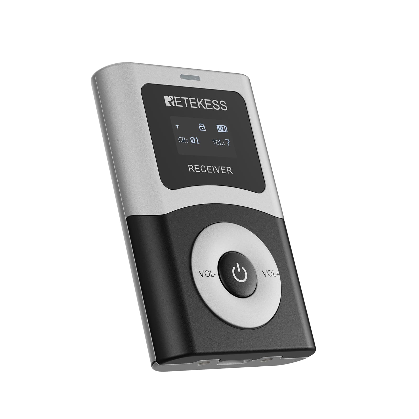 T131U Ricevitore Wireless per Guida Turistica con Cancellazione del Rumore per Guide Turistiche, Chiese