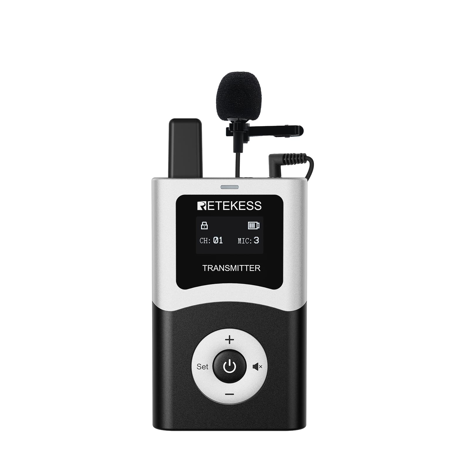 T130U Trasmettitore per Guida Turistica, Trasmissione del Segnale Digitale Wireless, Riduzione del Rumore e Anti-interferenza