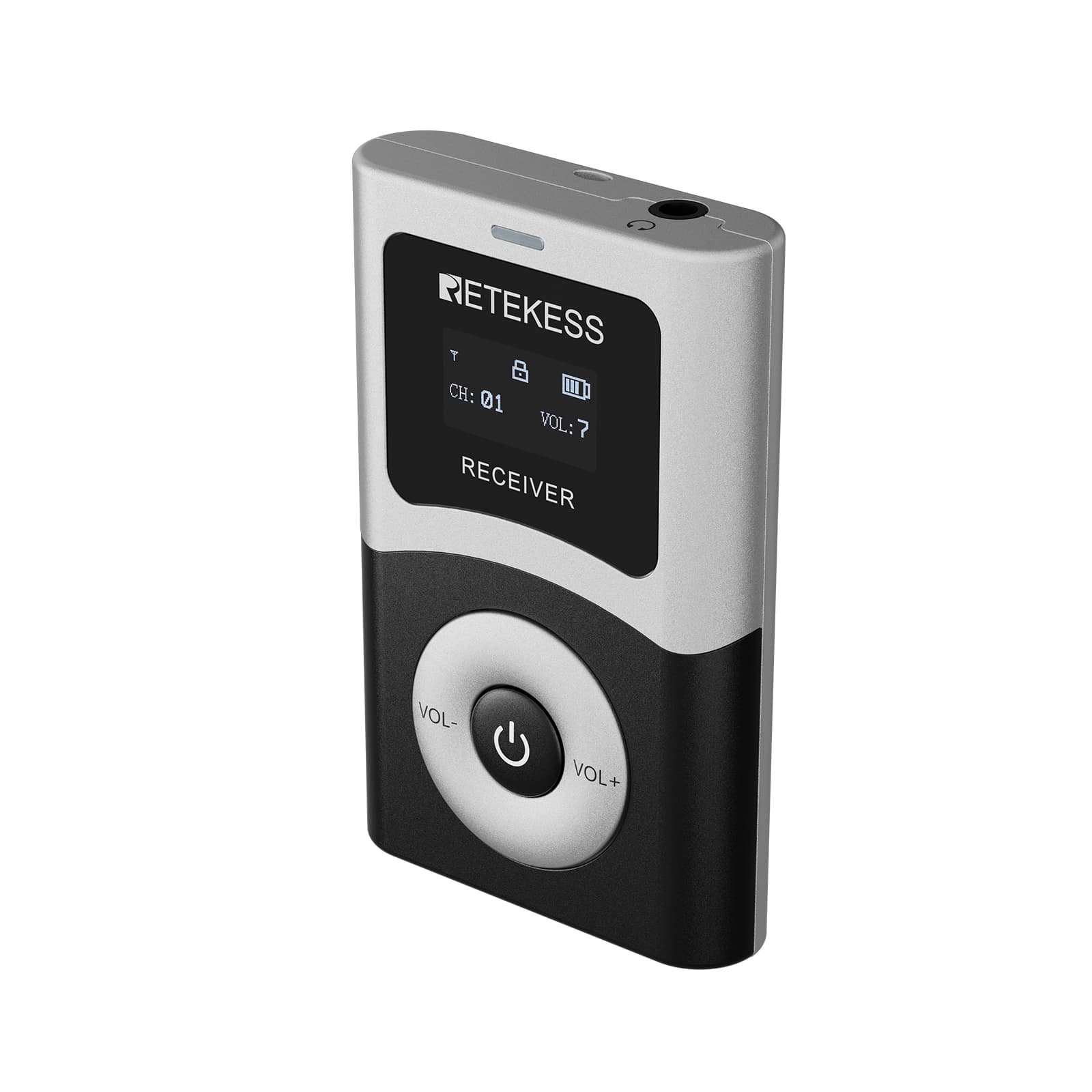T131U Ricevitore Wireless per Guida Turistica con Cancellazione del Rumore per Guide Turistiche, Chiese