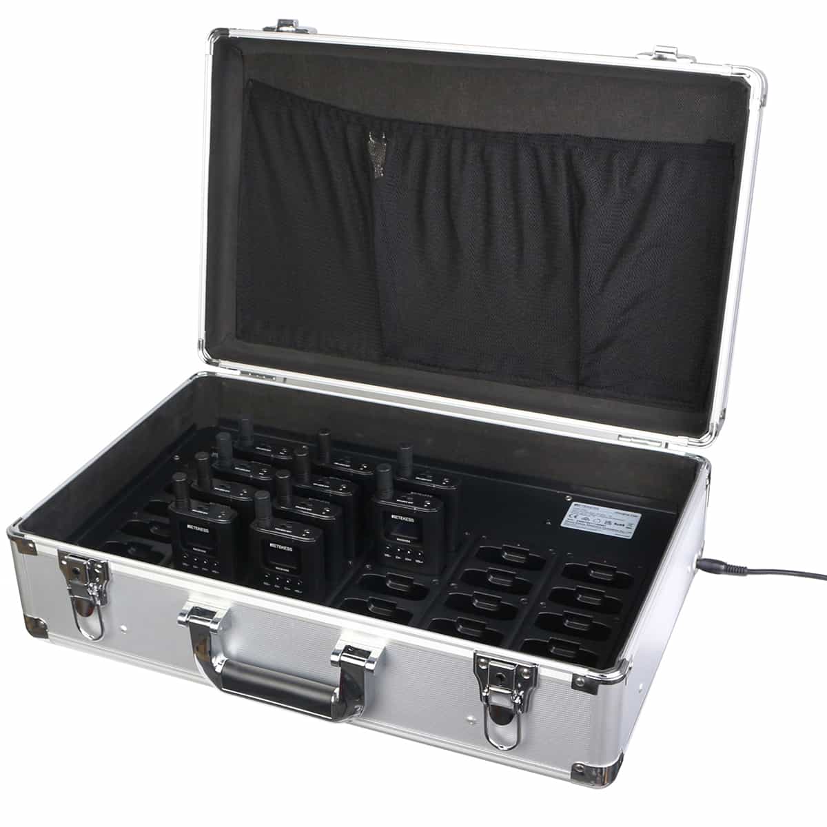 Retekess TT021 Scatola di Ricarica a 32 Slot, Compatibile con i Sistemi di Guida Turistica TT125 e TT129