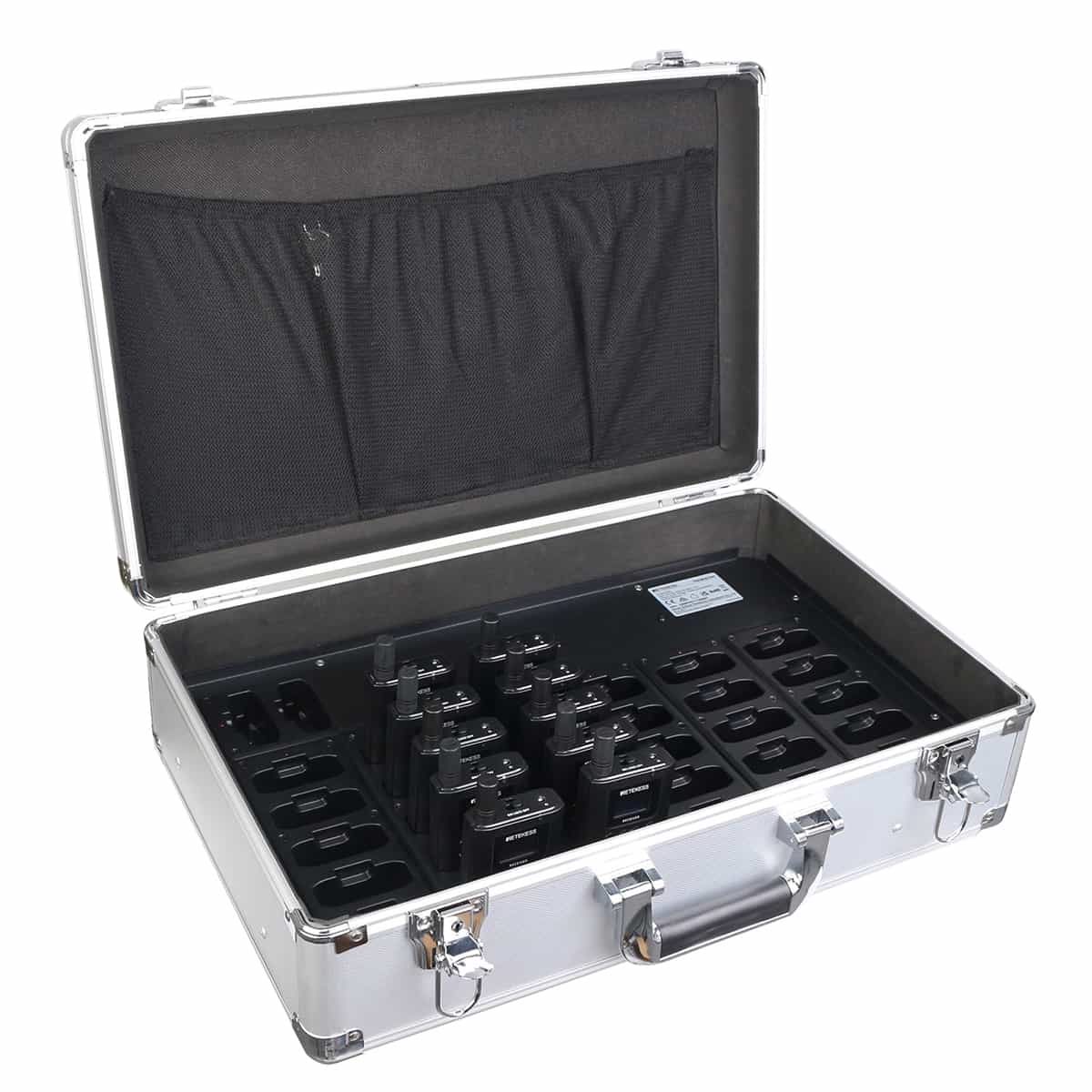 Retekess TT021 Scatola di Ricarica a 32 Slot, Compatibile con i Sistemi di Guida Turistica TT125 e TT129