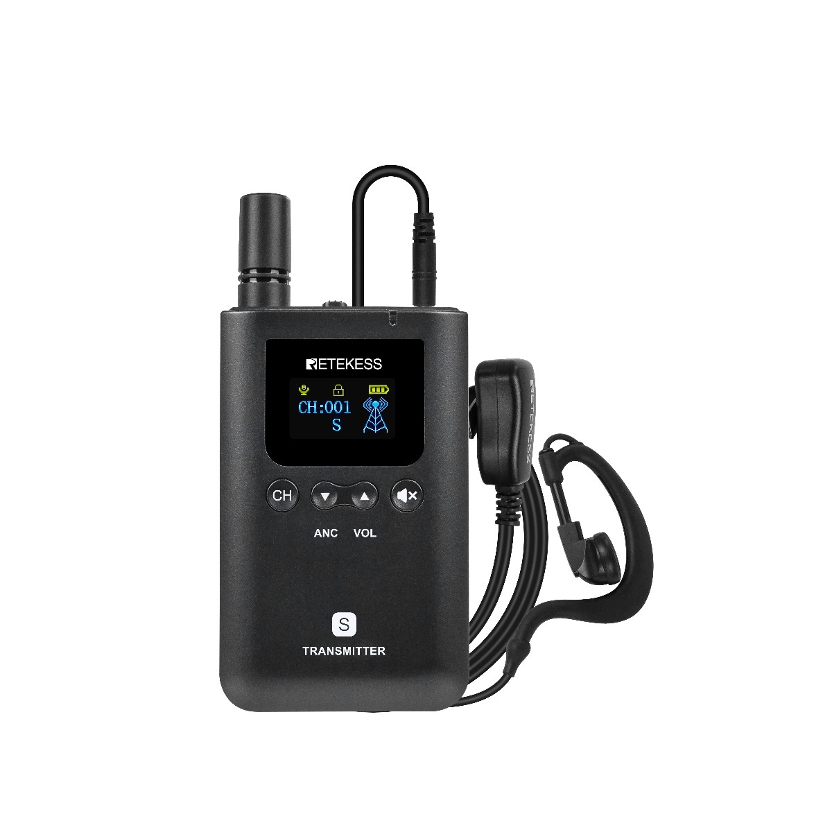 Retekess TT129 S Trasmettitore Bidirezionale per Guida