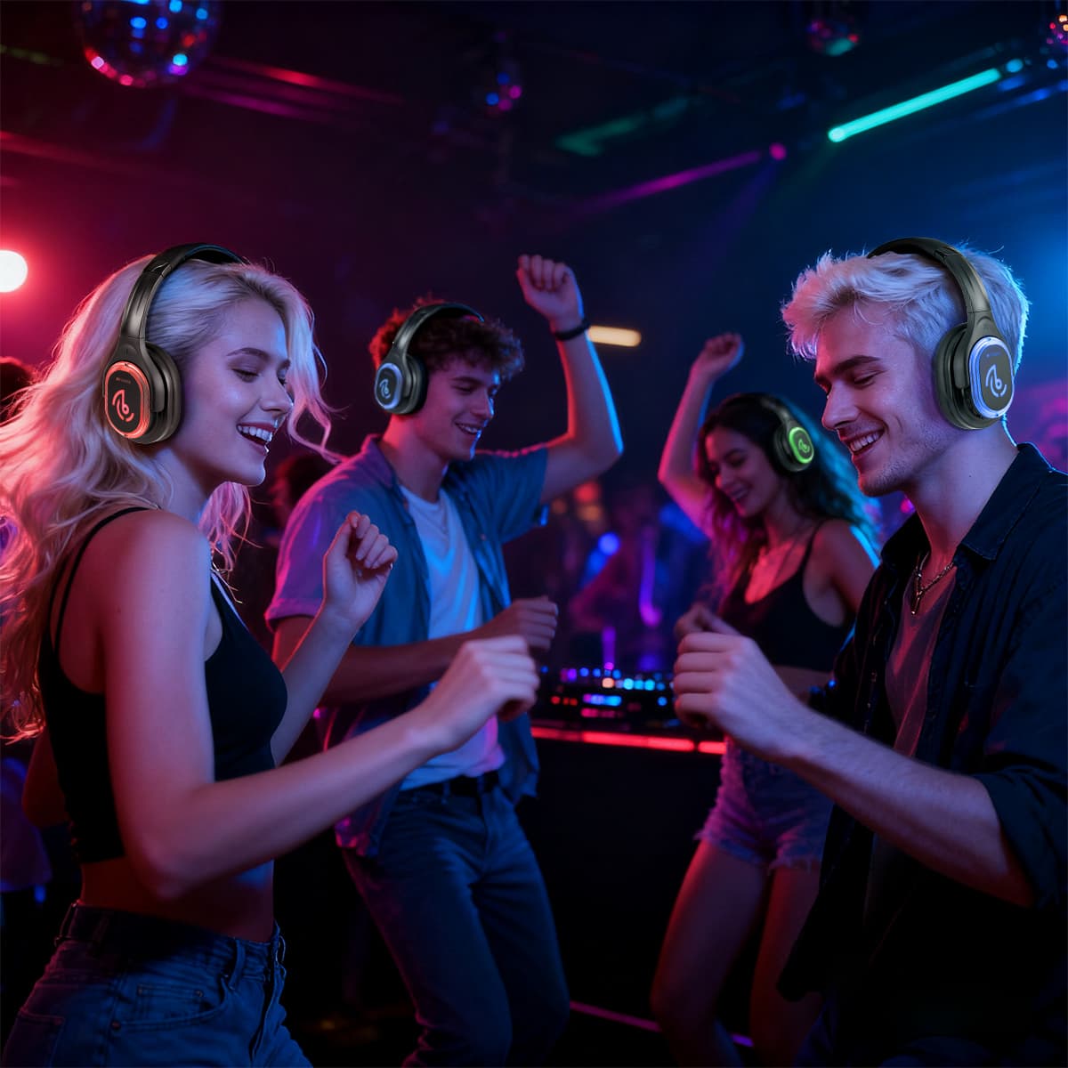 TA003 TA004 Cuffie Silent Disco Specifiche per Feste