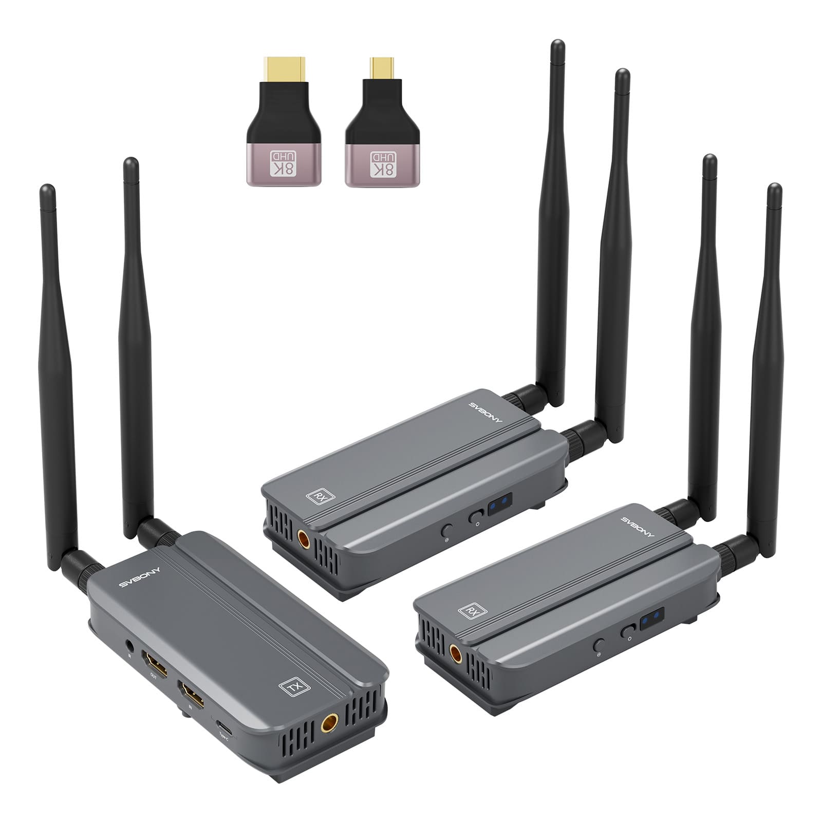 TransAir3 Sistema di Trasmissione Video Wireless per Intrattenimento e Presentazioni