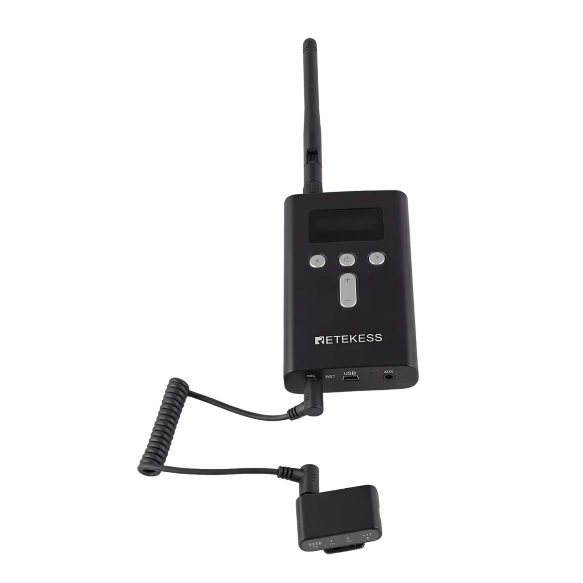 Microfono Wireless Mini Dedicato per Sistemi di Guida Turistica, Compatibile con TA003, T130U, T130P, TT126, TT129 e Altri Dispositivi di Trasmissione