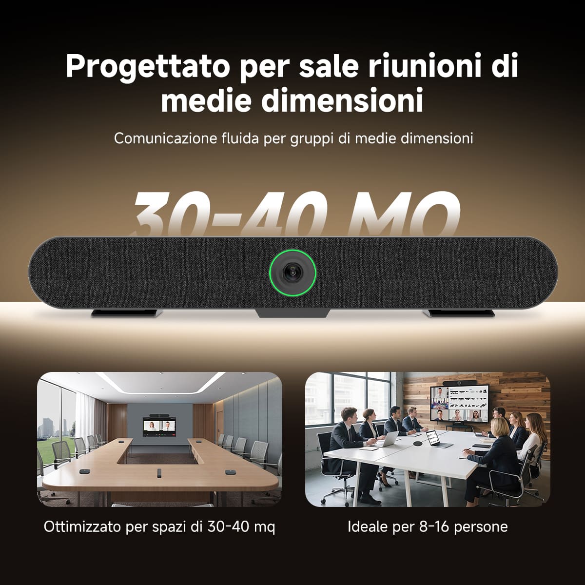 SVN A3 Sistema di Videoconferenza Online All-in-One per Sale Riunioni di Uffici di Medie Dimensioni